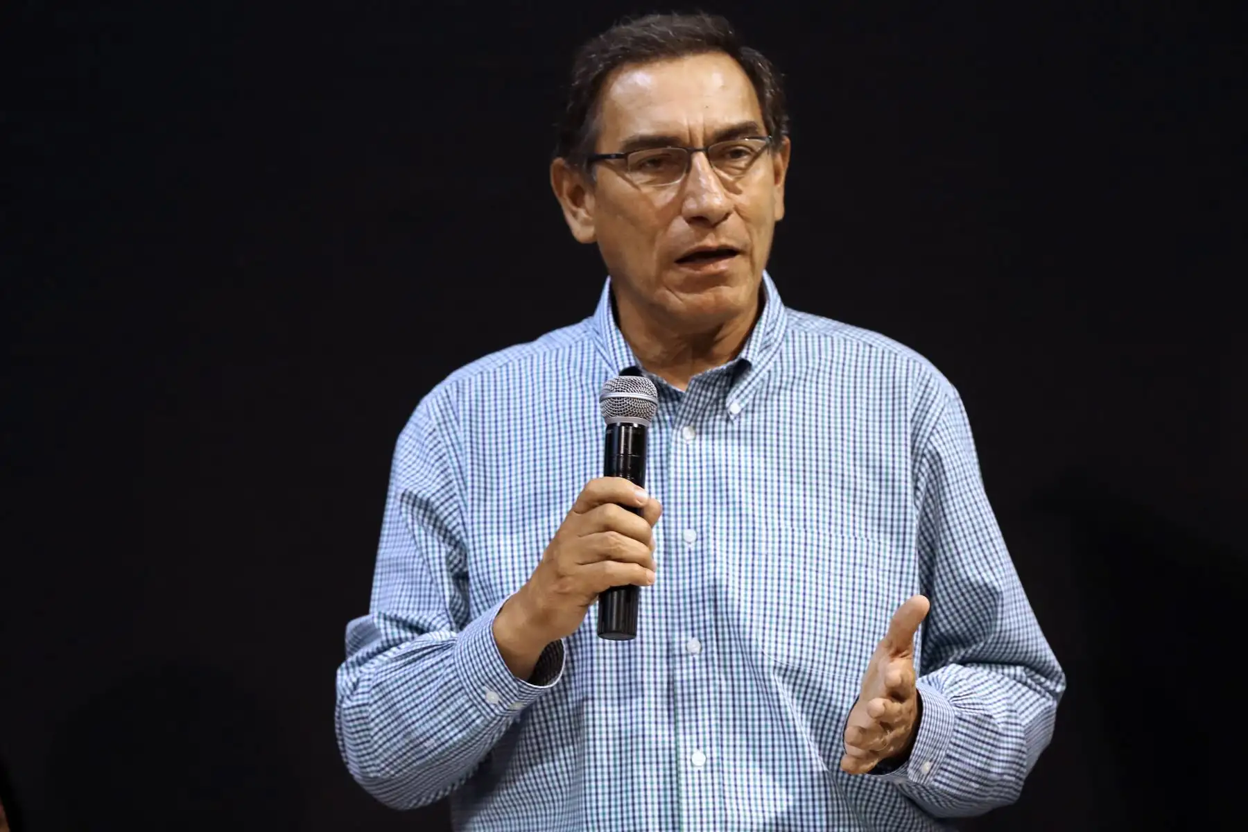 Presidente Martin Vizcarra se reunio con 120 jóvenes líderes de Lima Metropolitana quienes darán a conocer los problemas sociales y económicos Foto: ANDINA/Norman Córdova