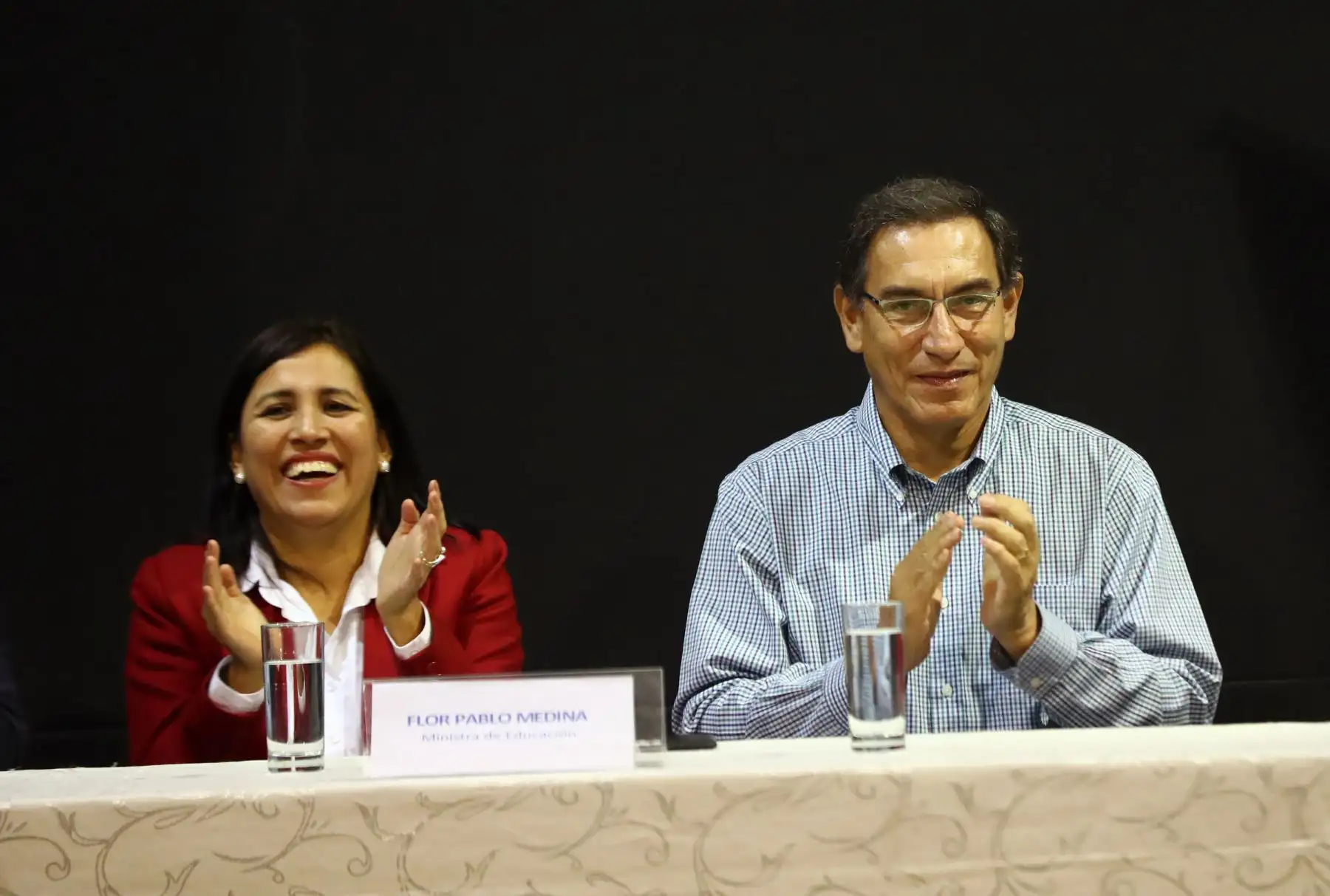 Presidente Martin Vizcarra se reunio con 120 jóvenes líderes de Lima Metropolitana quienes darán a conocer los problemas sociales y económicos Foto: ANDINA/Norman Córdova