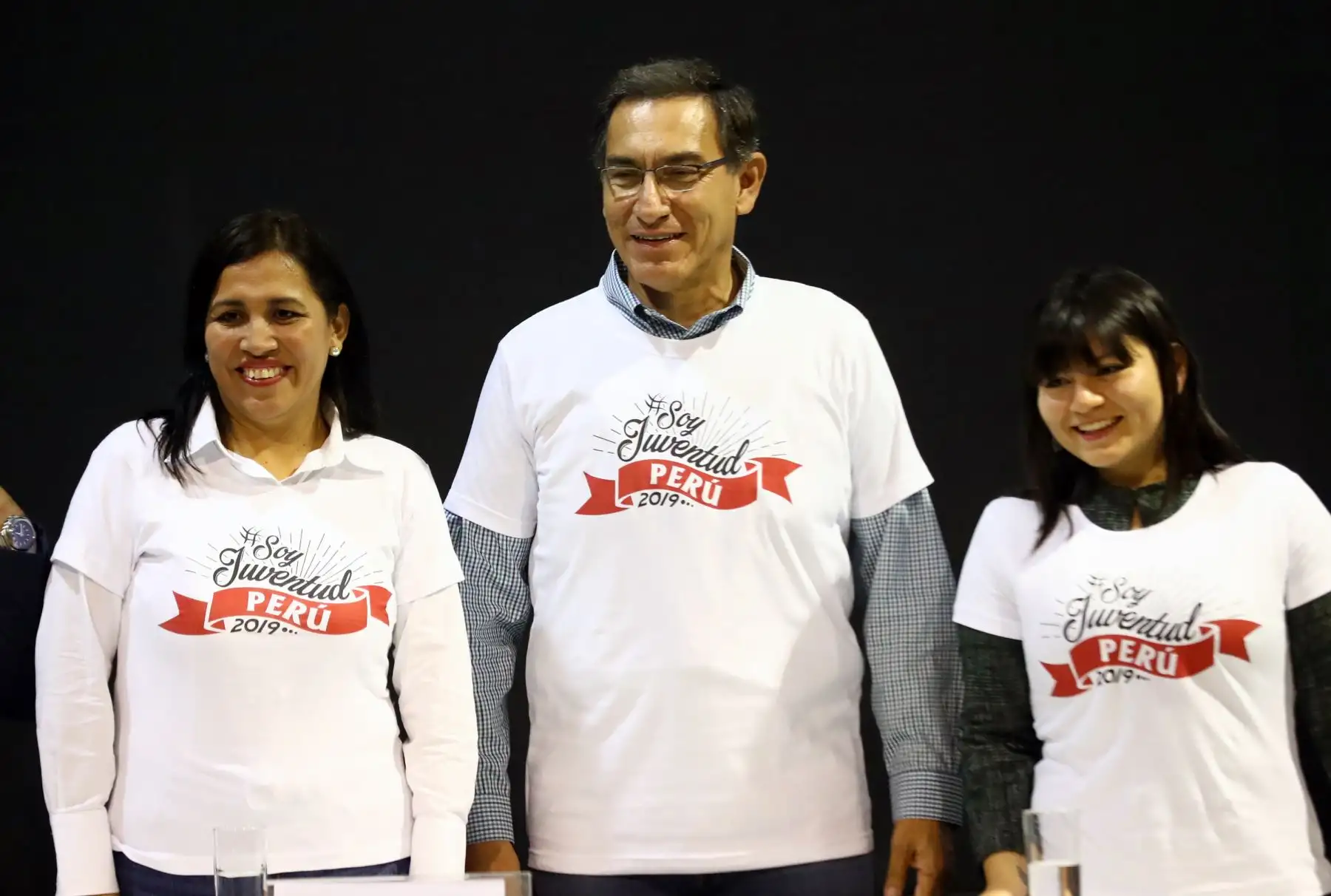 Presidente Martin Vizcarra se reunio con 120 jóvenes líderes de Lima Metropolitana quienes darán a conocer los problemas sociales y económicos Foto: ANDINA/Norman Córdova
