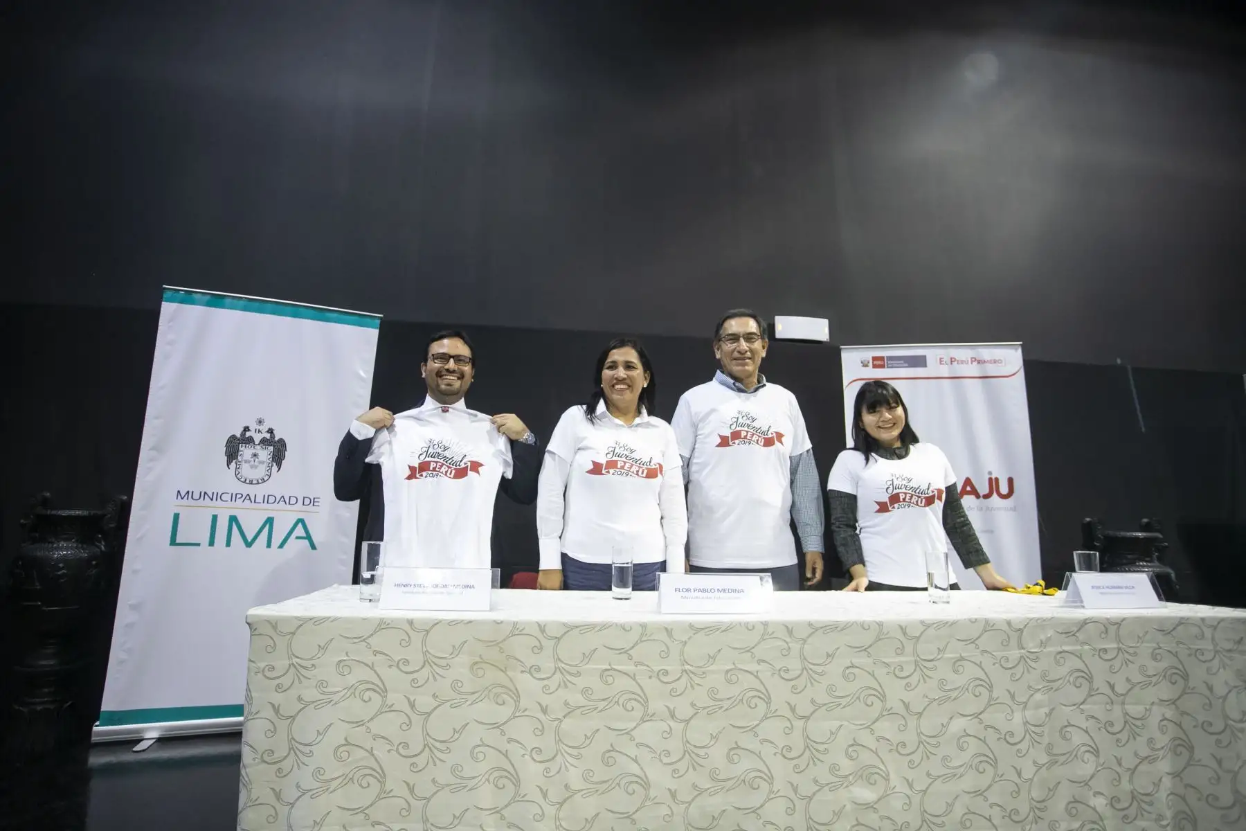 Presidente Vizcarra participa de Foro Regional de Juventud de Lima Metropolitana.
Foto:Andina/ Prensa Presidencia
