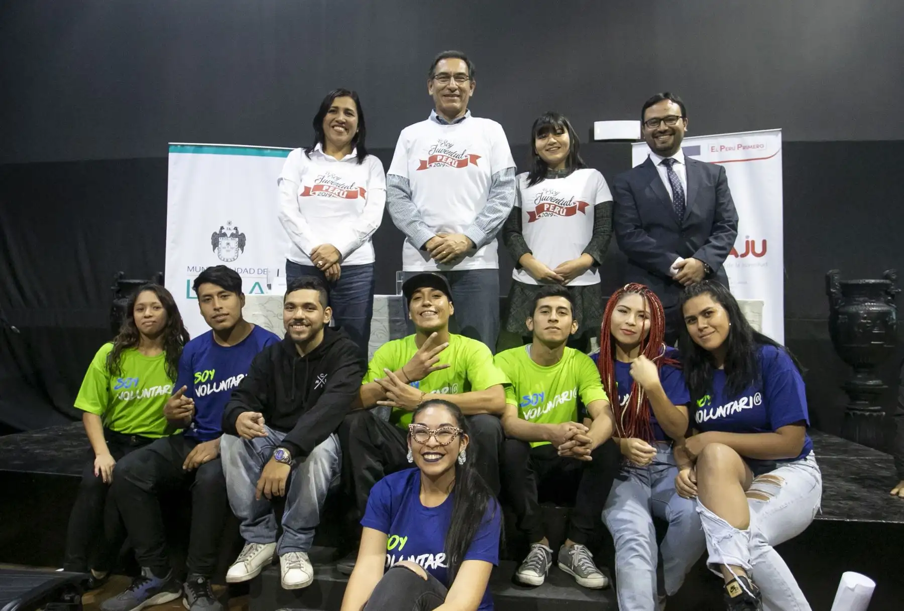 Presidente Vizcarra participa de Foro Regional de Juventud de Lima Metropolitana.
Foto:Andina/ Prensa Presidencia