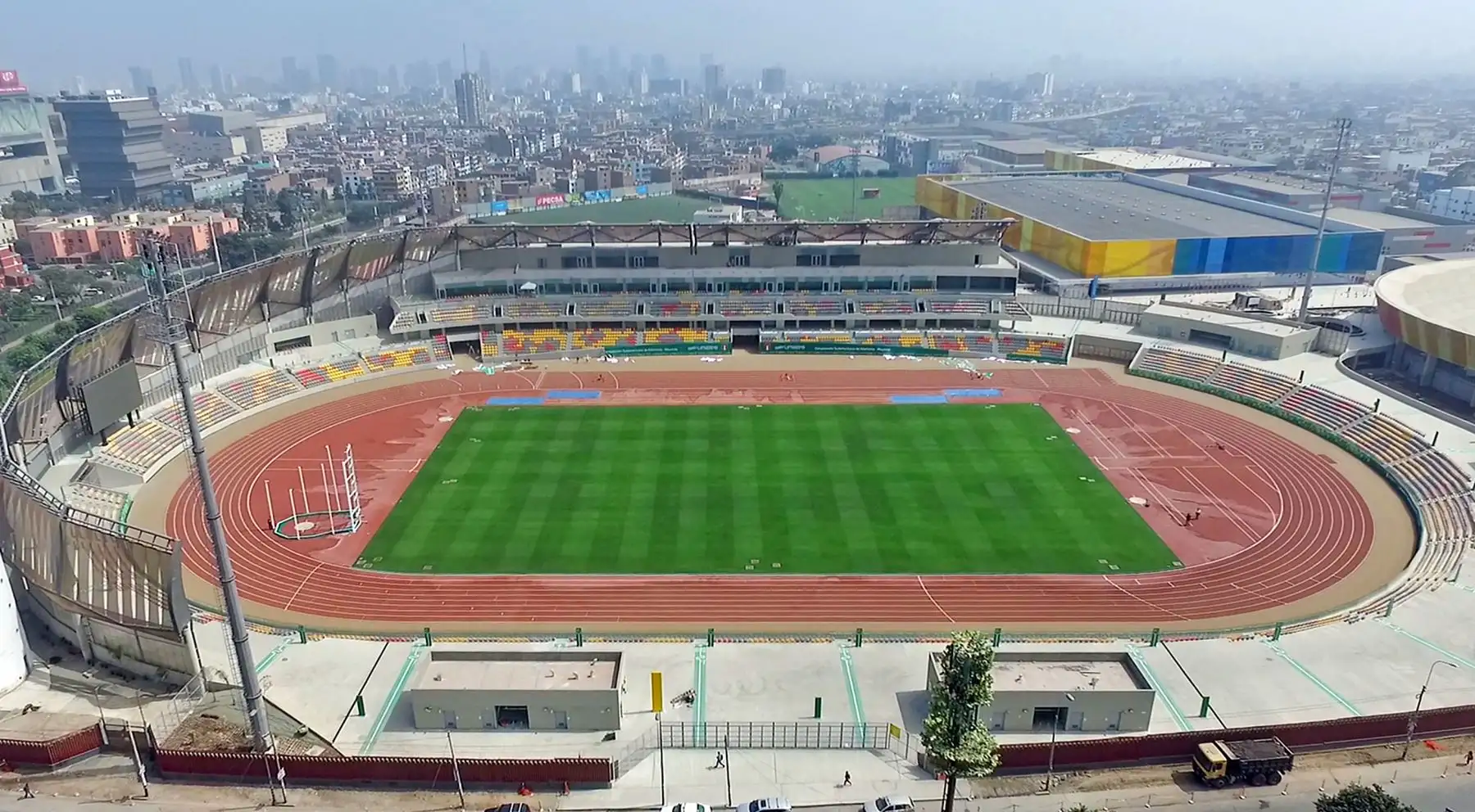 Estadio Atletico de la Videna.
Foto: ANDINA/Difusión