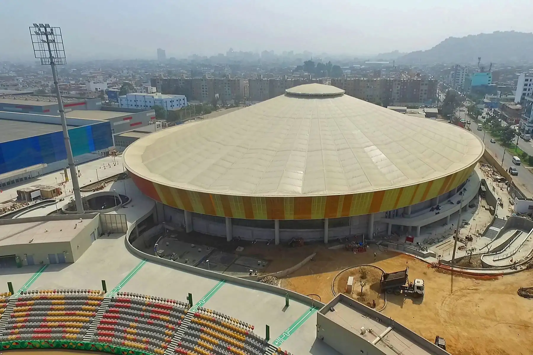 Velodromo La Videna.
Foto:Lima 2019
