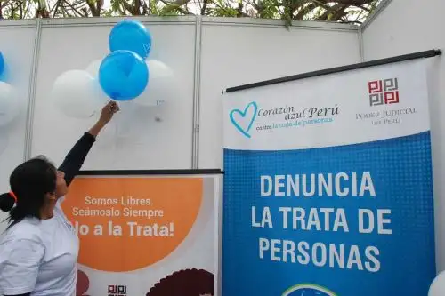 Campaña contra la trata de personas. Foto: Difusión.