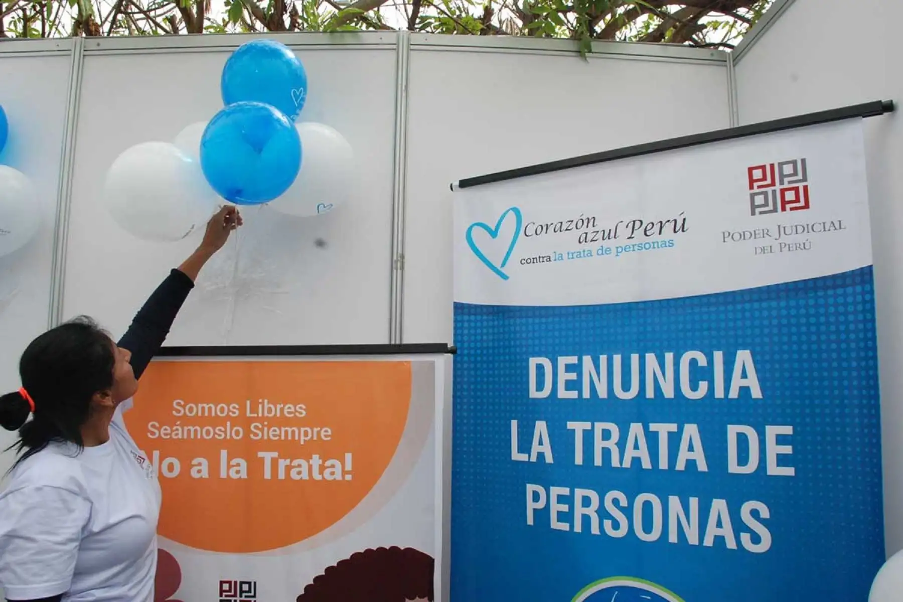 Campaña contra la trata de personas. Foto: Difusión.