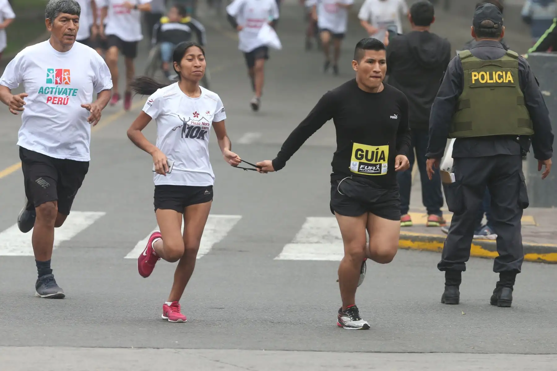 Carrera Deporte Perú 5k del IPD en reconocimiento a los deportistas que participarán en los Juegos Panamericanos y Parapanamericanos Lima 2019.
Foto: ANDINA/Eddy Ramos