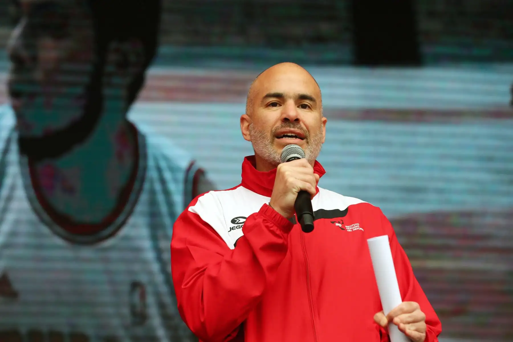 Presidente del IPD,Sebastiá Suito Lopez participa en la Carrera Deporte Perú 5k del IPD en reconocimiento a los deportistas que participarán en los Juegos Panamericanos y Parapanamericanos Lima 2019. Foto: ANDINA/Norman Córdova