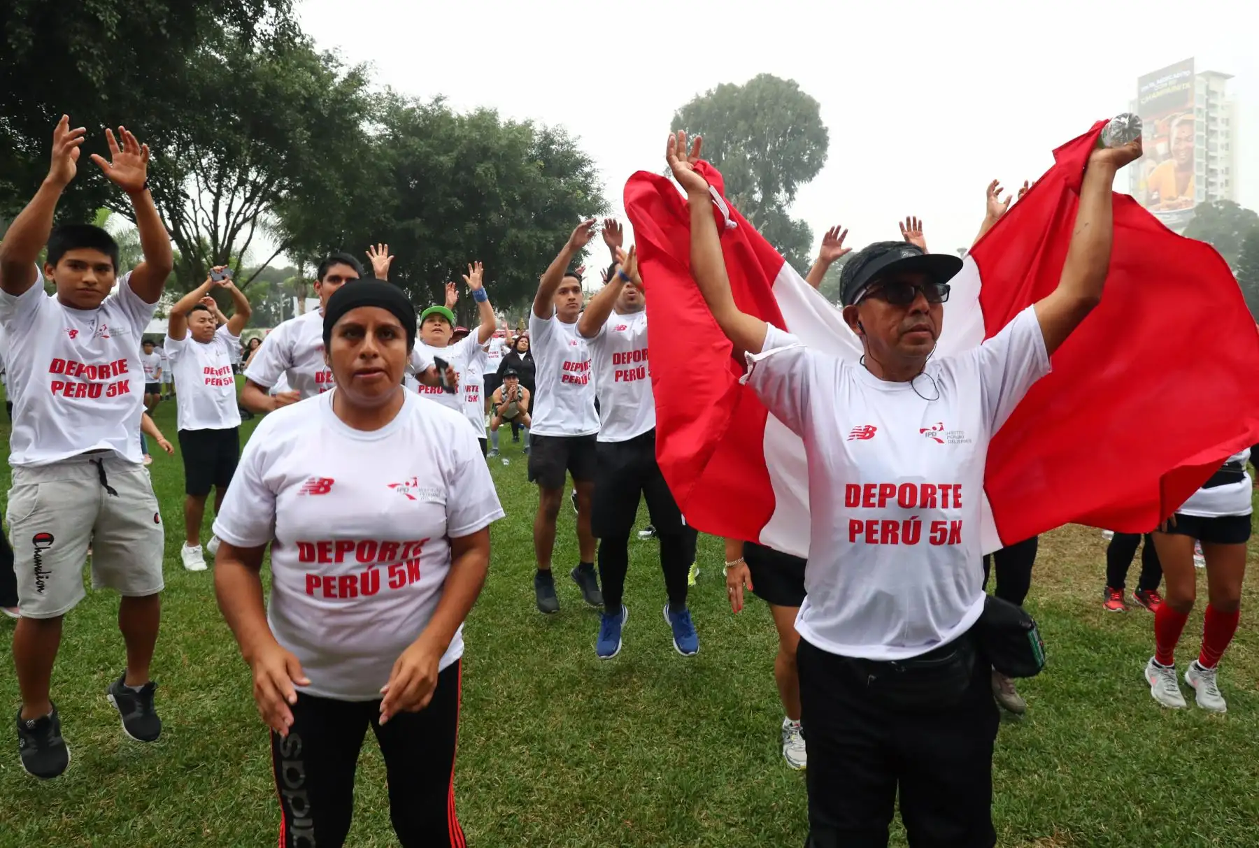 Carrera Deporte Perú 5k del IPD en reconocimiento a los deportistas que participarán en los Juegos Panamericanos y Parapanamericanos Lima 2019. Foto: ANDINA/Norman Córdova