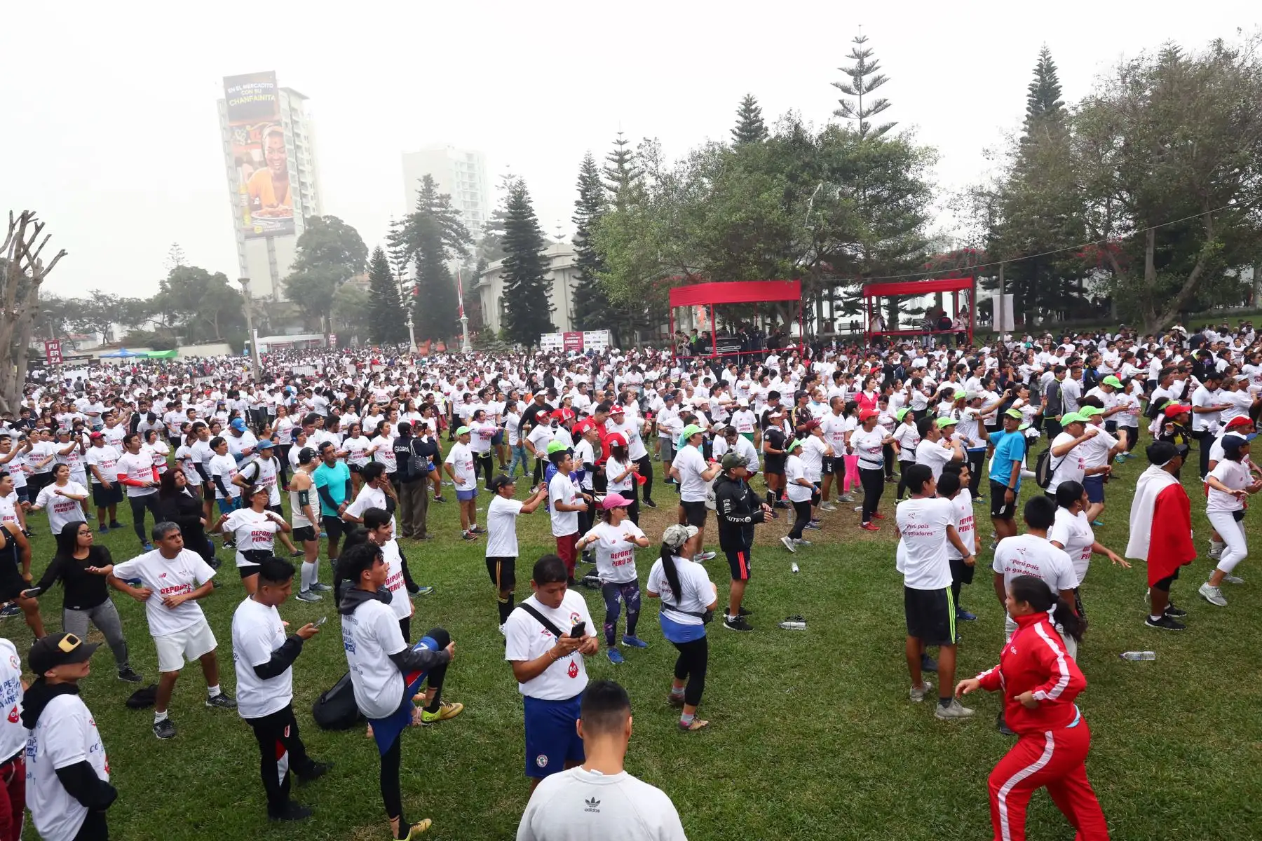 Carrera Deporte Perú 5k del IPD en reconocimiento a los deportistas que participarán en los Juegos Panamericanos y Parapanamericanos Lima 2019. Foto: ANDINA/Norman Córdova