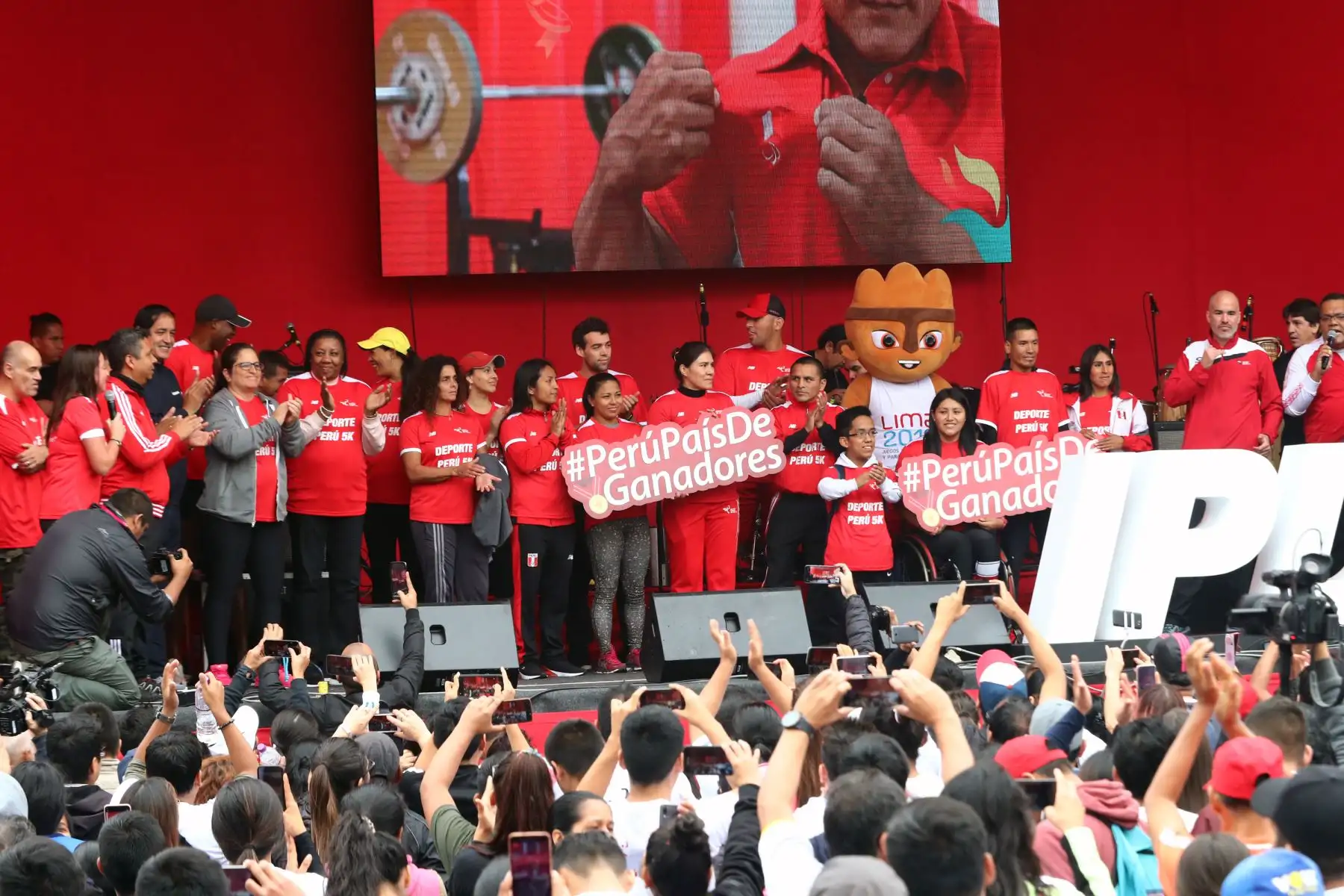 Carrera Deporte Perú 5k del IPD en reconocimiento a los deportistas que participarán en los Juegos Panamericanos y Parapanamericanos Lima 2019. Foto: ANDINA/Norman Córdova