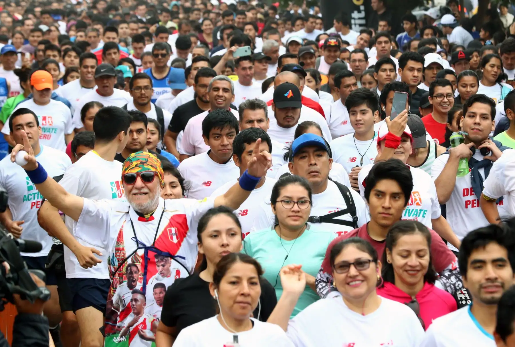 Carrera Deporte Perú 5k del IPD en reconocimiento a los deportistas que participarán en los Juegos Panamericanos y Parapanamericanos Lima 2019. Foto: ANDINA/Norman Córdova