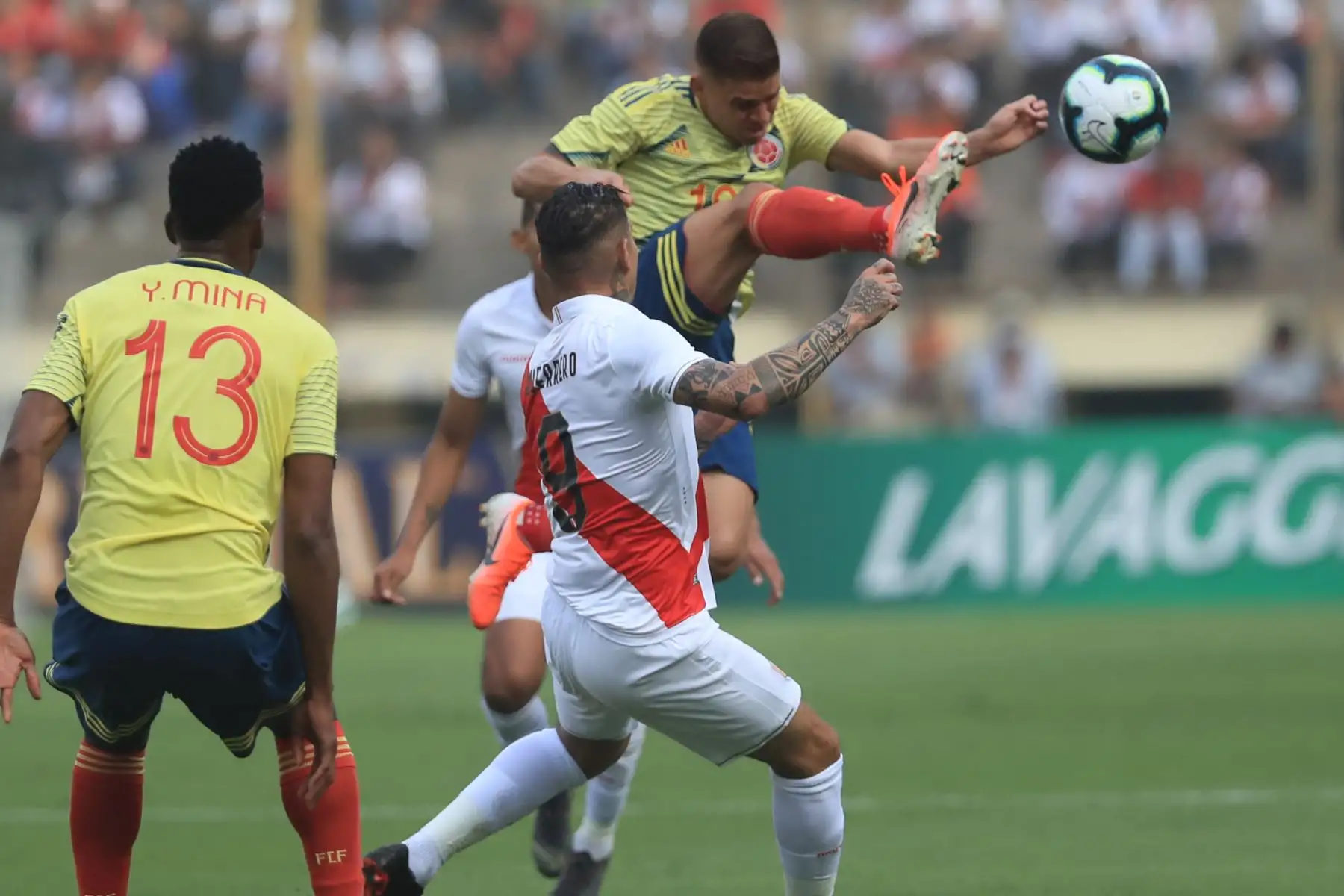 Perú perdió 3-0 con Colombia en su último amistoso con miras a la Copa América

Foto: ANDINA/Juan Carlos Guzmán Negrini.