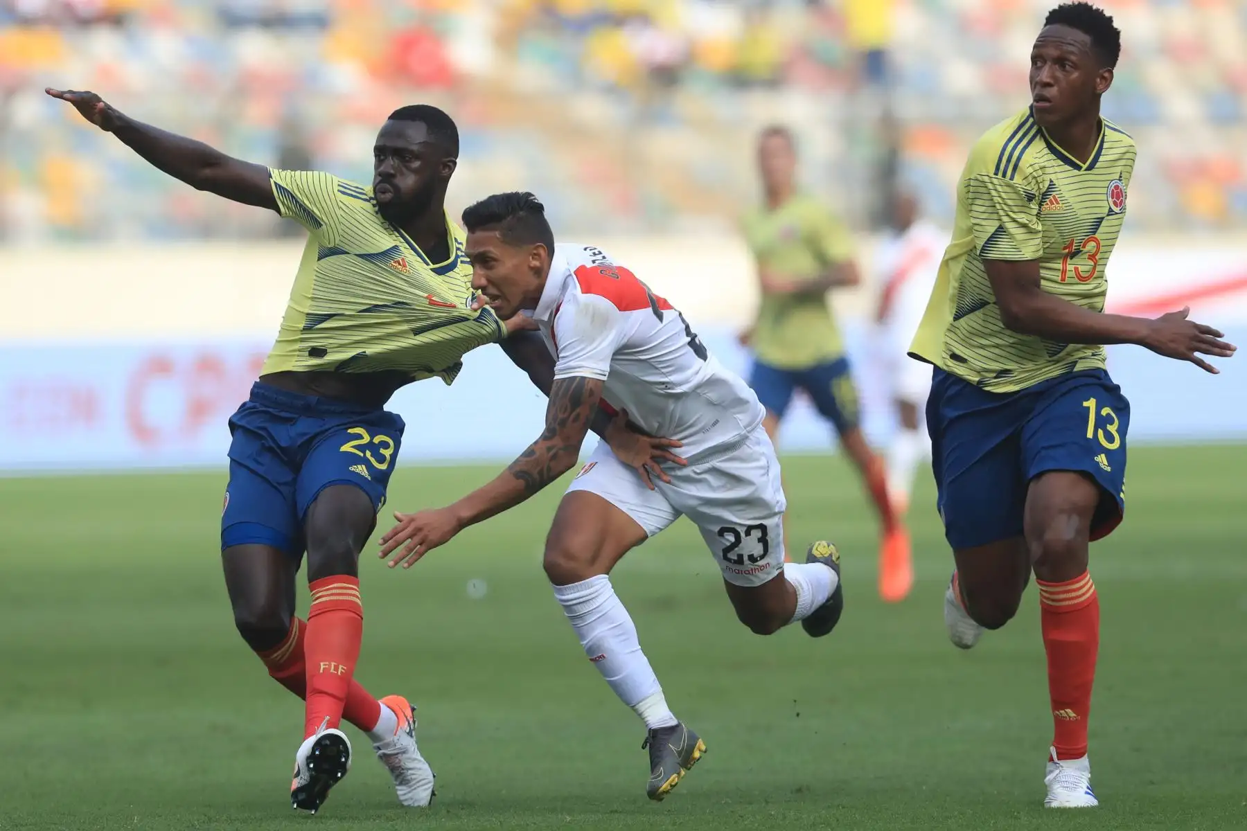 Perú perdió 3-0 con Colombia en su último amistoso con miras a la Copa América

Foto: ANDINA/Juan Carlos Guzmán Negrini.