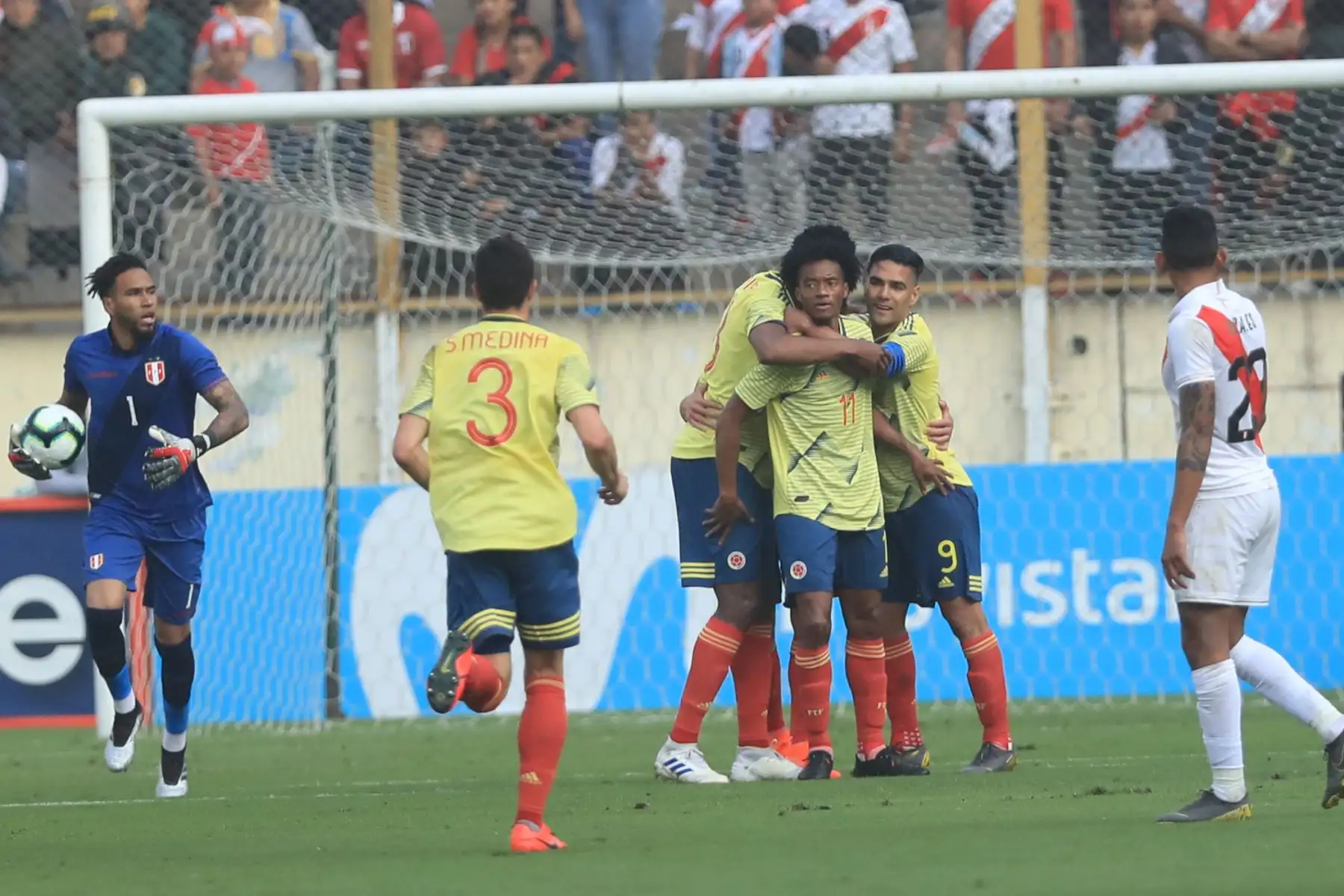 Perú perdió 3-0 con Colombia en su último amistoso con miras a la Copa América

Foto: ANDINA/Juan Carlos Guzmán Negrini.