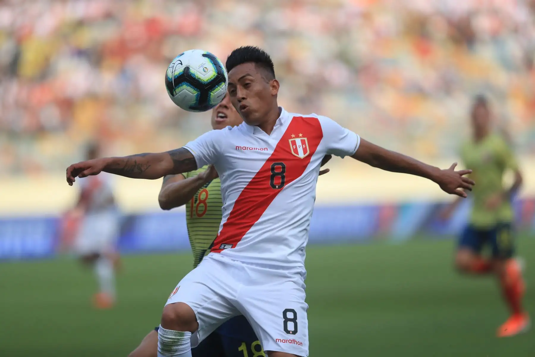 Perú perdió 3-0 con Colombia en su último amistoso con miras a la Copa América

Foto: ANDINA/Juan Carlos Guzmán Negrini.