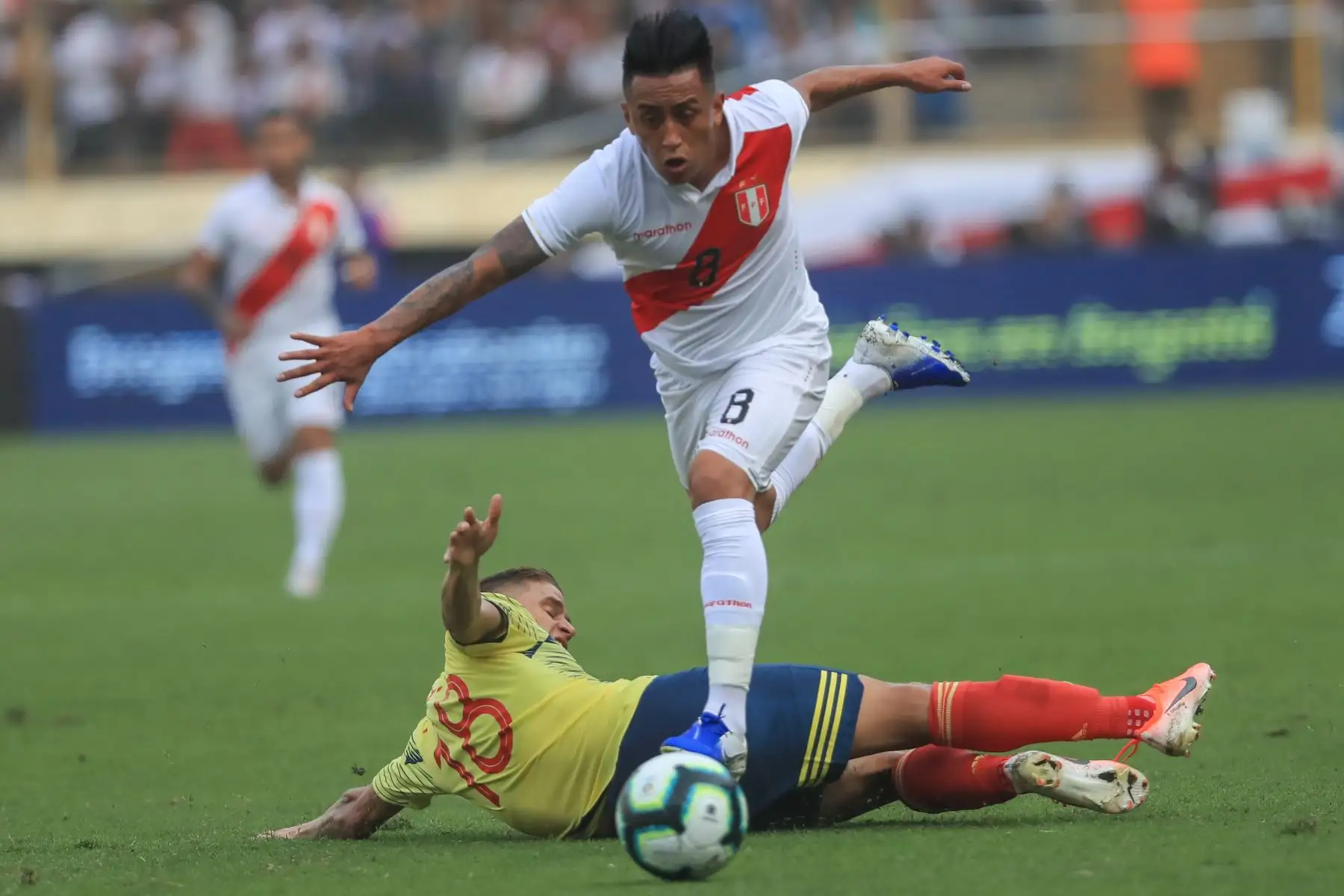Perú perdió 3-0 con Colombia en su último amistoso con miras a la Copa América

Foto: ANDINA/Juan Carlos Guzmán Negrini.