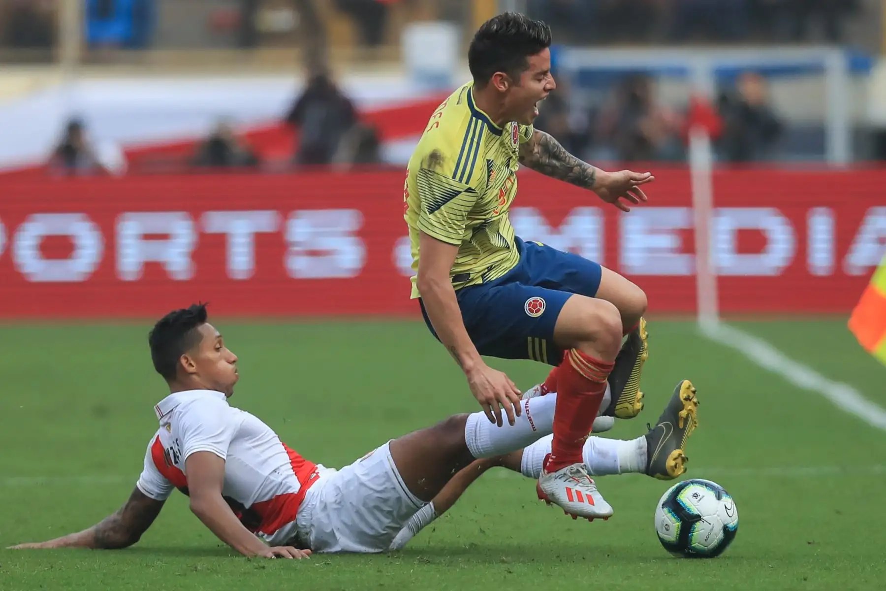 Perú perdió 3-0 con Colombia en su último amistoso con miras a la Copa América

Foto: ANDINA/Juan Carlos Guzmán Negrini.