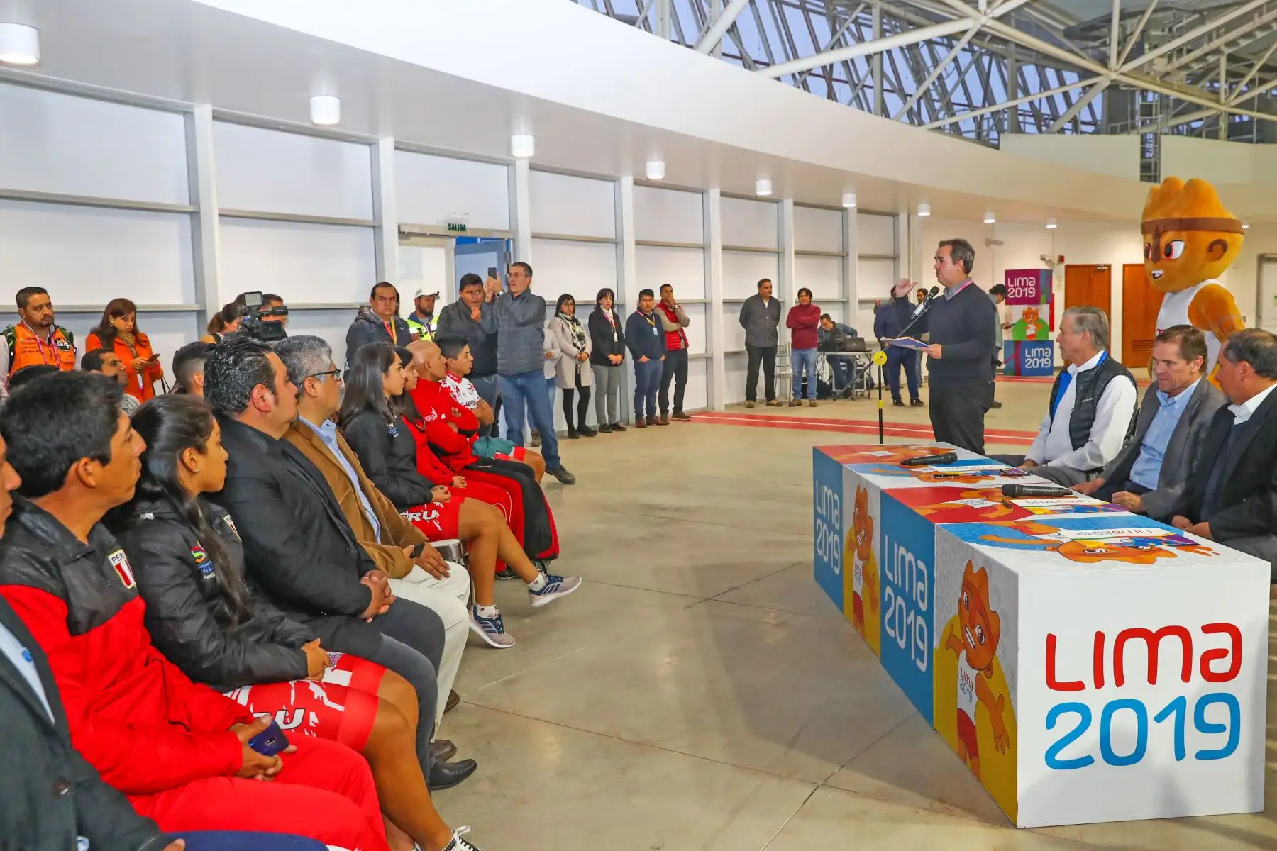 Lima 2019 entrega del Velódromo a la Federación Peruana de Ciclismo. Foto: ANDINA/Norman Cordova