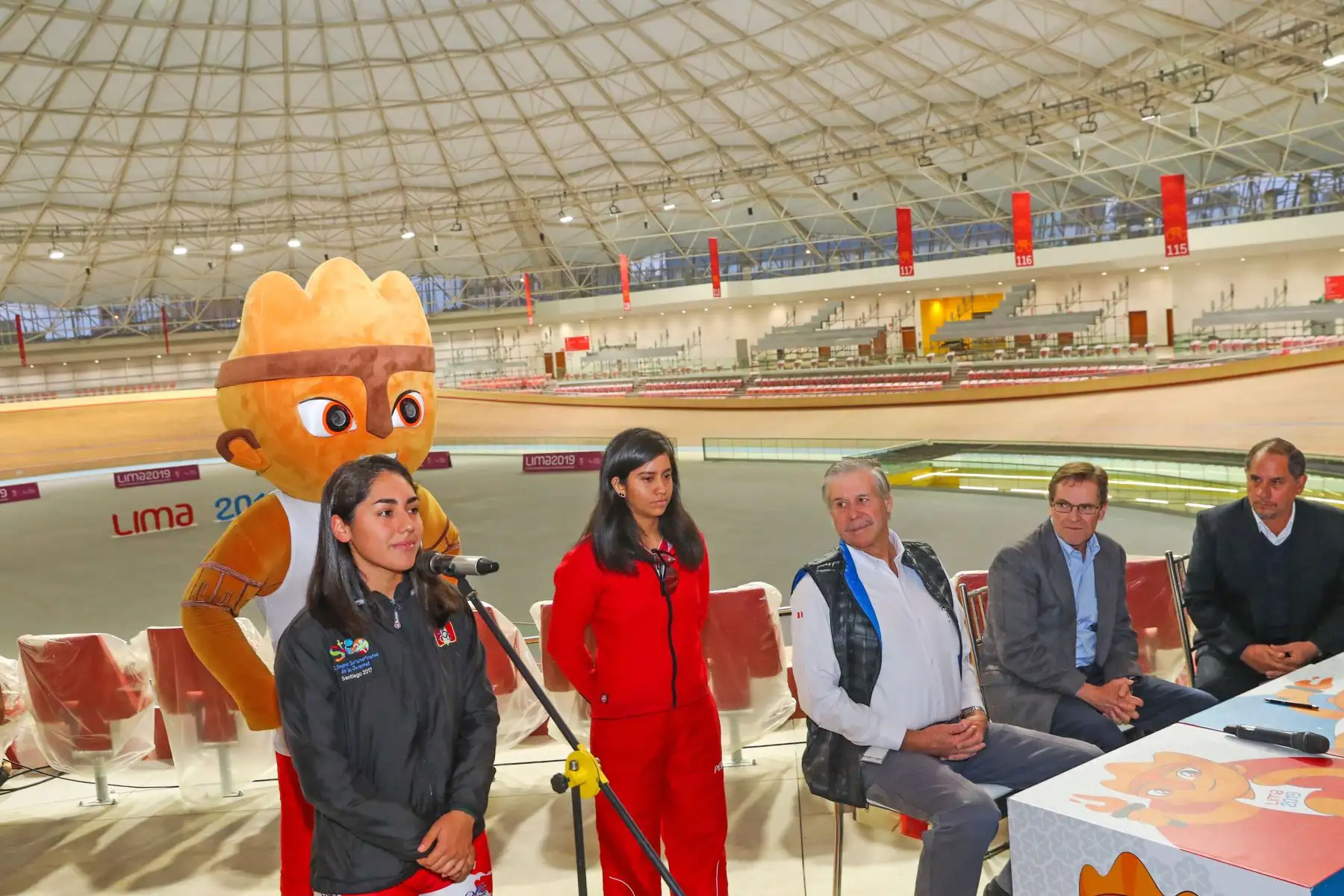 Lima 2019 entrega del Velódromo a la Federación Peruana de Ciclismo. Foto: ANDINA/Norman Cordova
