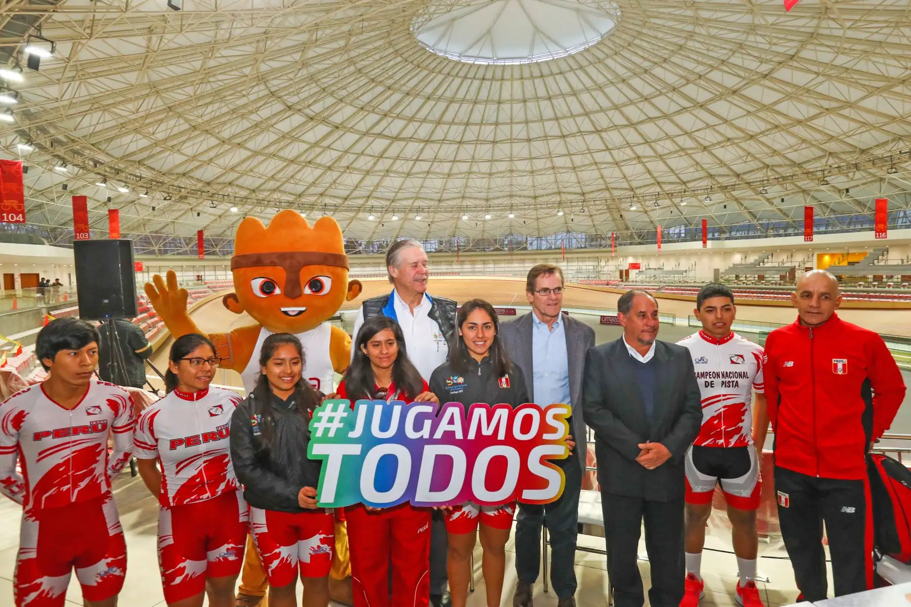 Lima 2019 entrega del Velódromo a la Federación Peruana de Ciclismo. Foto: ANDINA/Norman Cordova