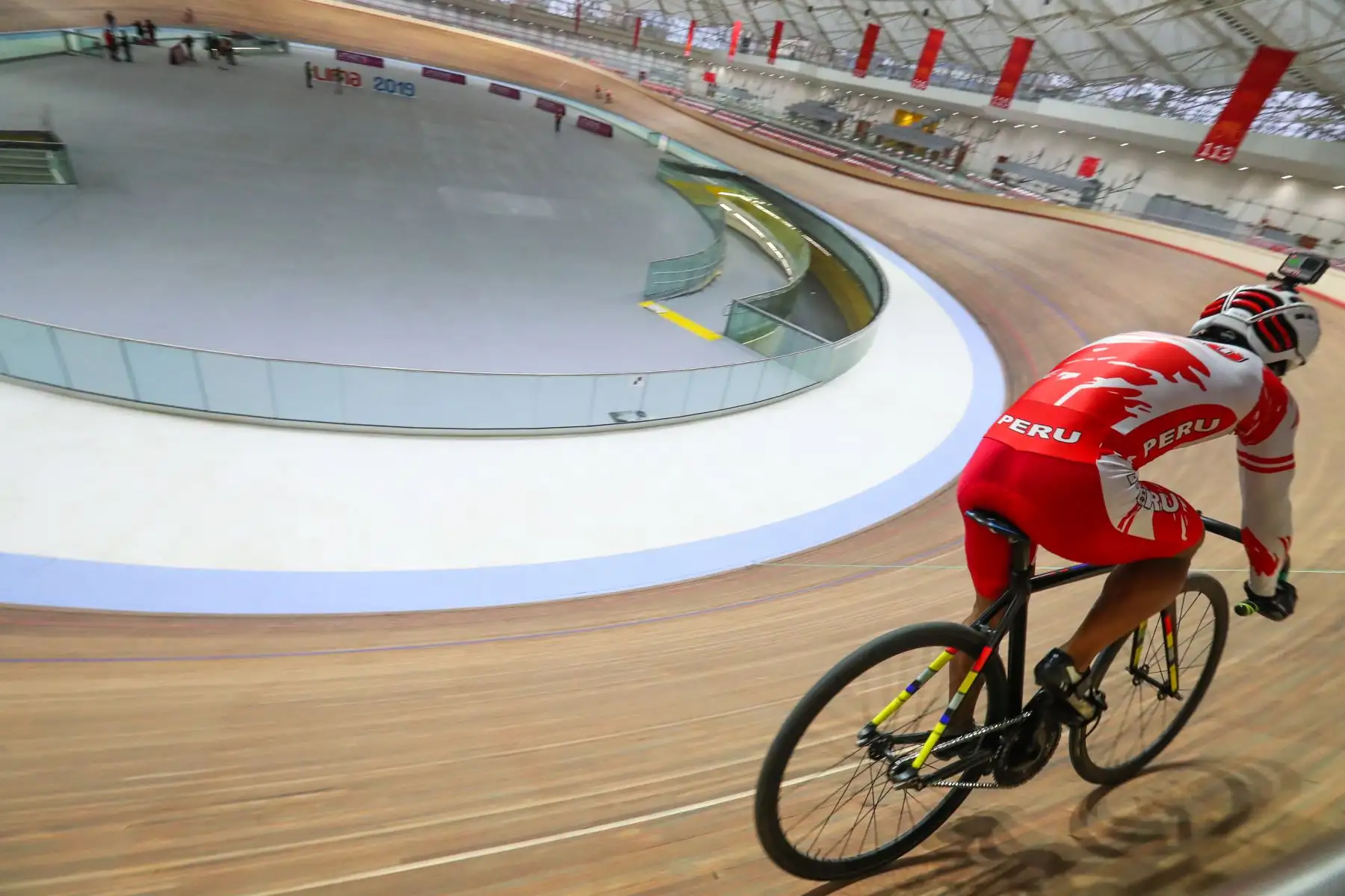 Lima 2019 entrega del Velódromo a la Federación Peruana de Ciclismo. Foto: ANDINA/Norman Cordova