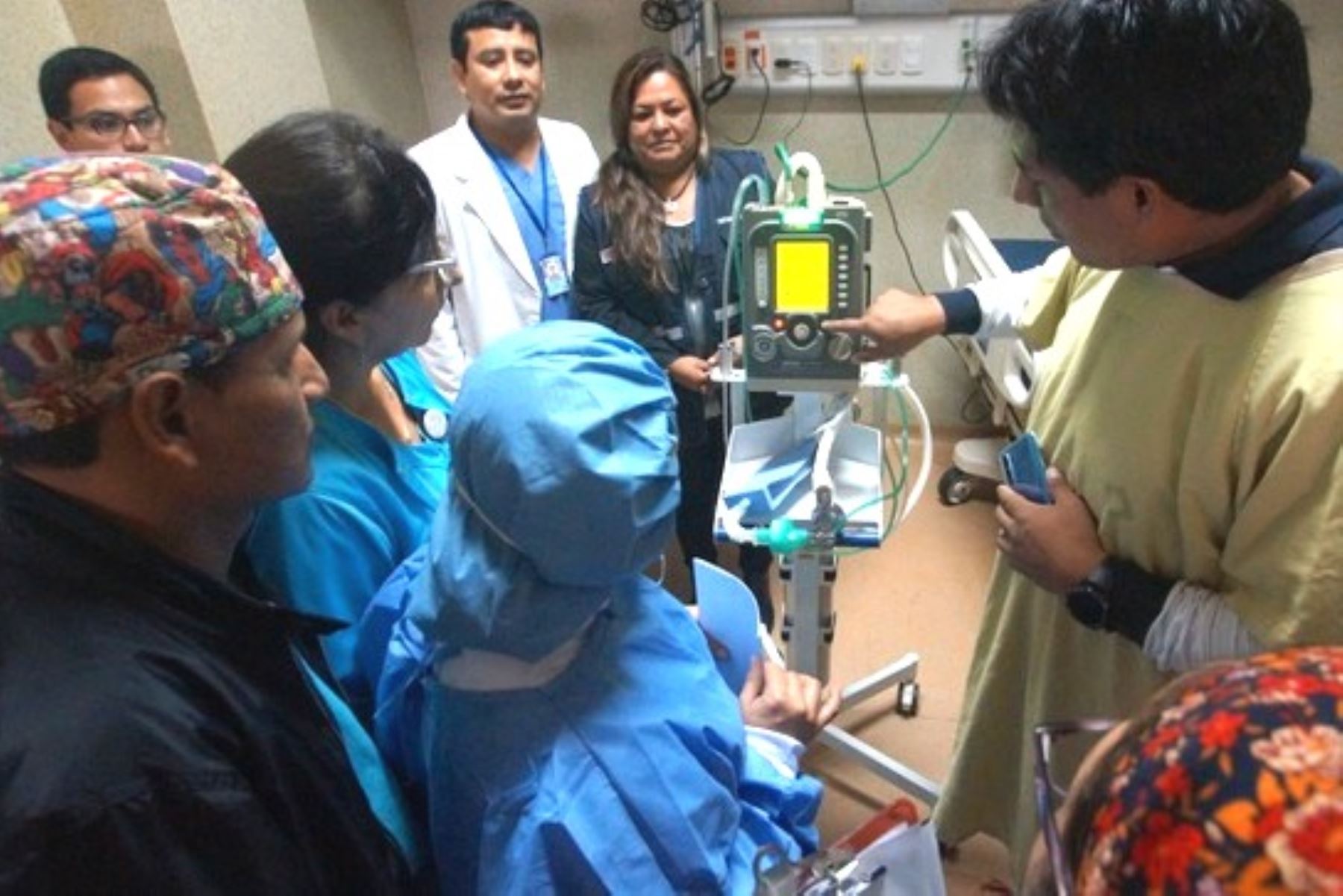 Guillain-Barré: refuerzan hospital Dos de Mayo con equipos biomédicos. Foto: ANDINA/Minsa.