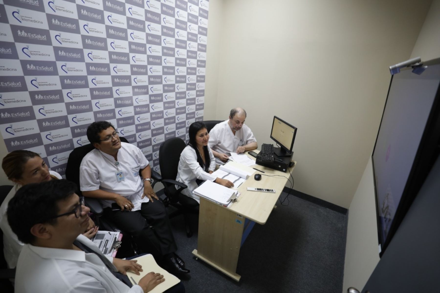 Telemedicina un gran aporte para la atención oportuna de pacientes. Foto: Andina/Difusión