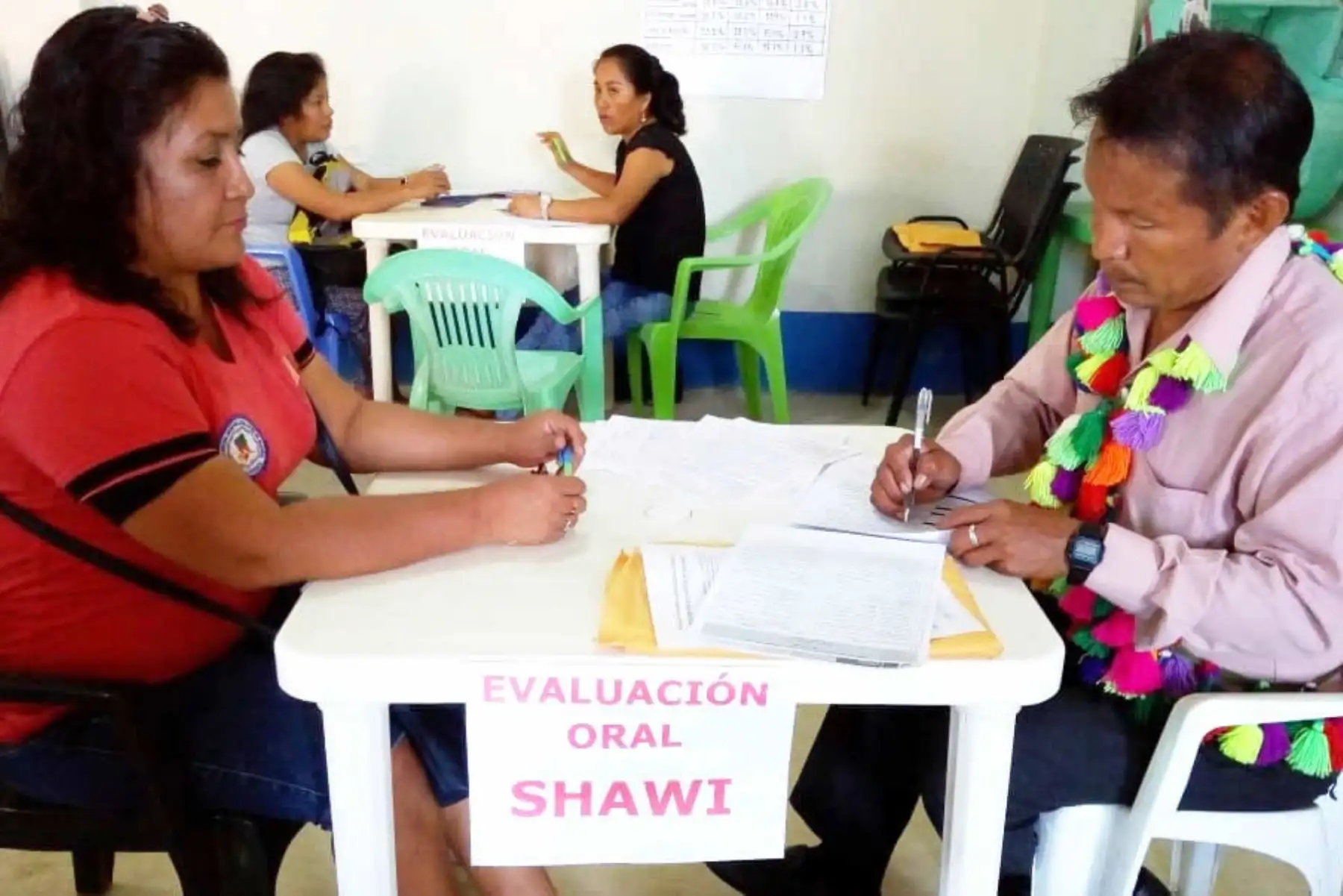 Más de 70,000 docentes fueron evaluados en lenguas originarias por el Ministerio de Educación. ANDINA/Difusión