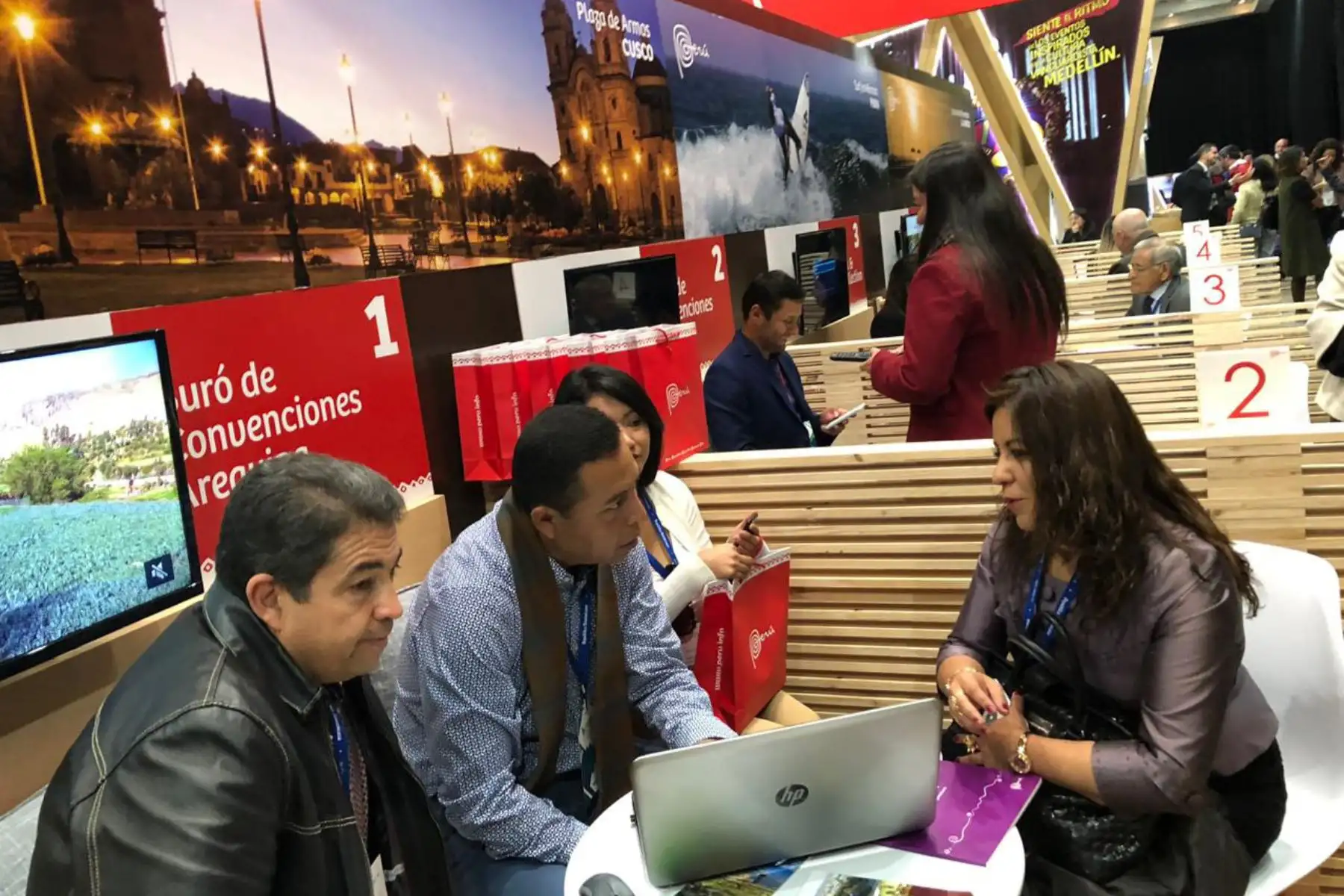 Arequipa, Cusco, Lima y Loreto se promueven como destinos de turismo de reuniones en feria Fiexpo Chile. ANDINA/Difusión