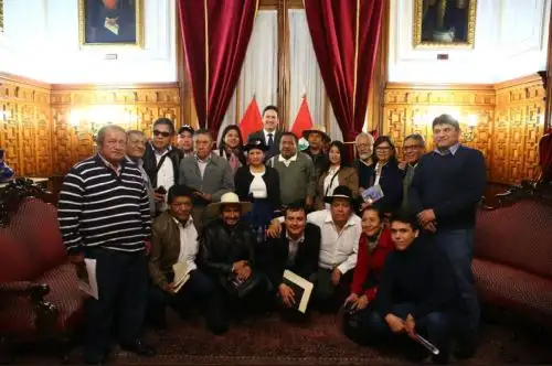 Daniel Salaverry, presidente del Congreso.
