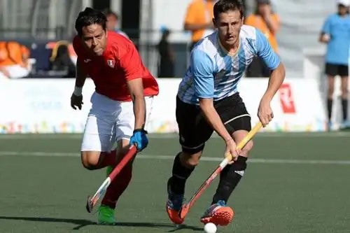 Estrellas de la selección argentina de hockey llegan a nuestro país. Foto: ANDINA/Difusión.