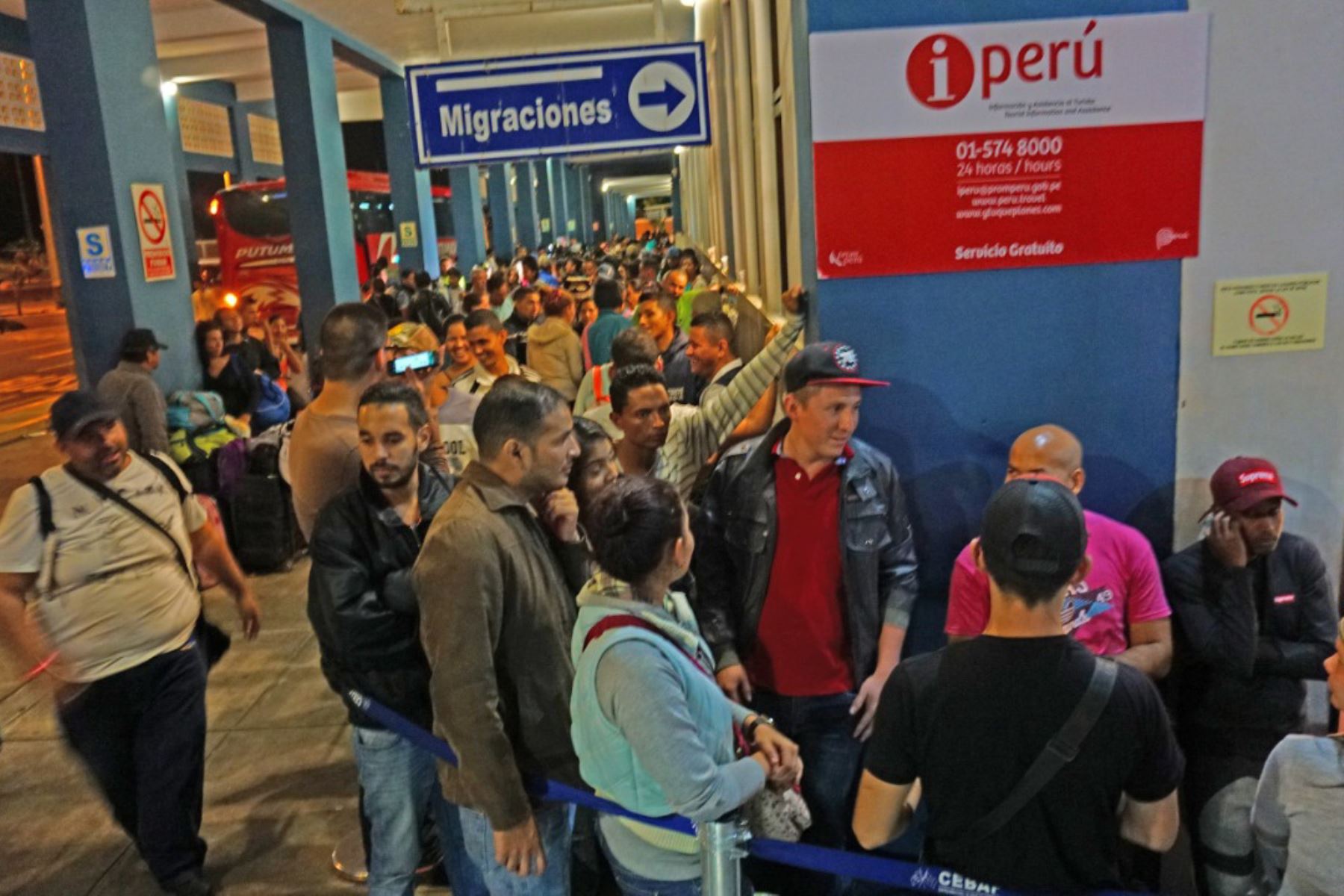 Más de 6,000 venezolanos han ingresado al Perú en últimas 48 horas a través de la frontera de Tumbes. Foto: Jahel Yovera.
