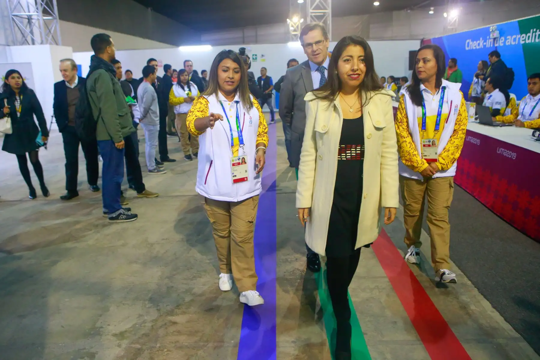 Inicio de operaciones del centro de acreditación y uniformes de Lima 2019. Foto: ANDINA/Héctor Vinces