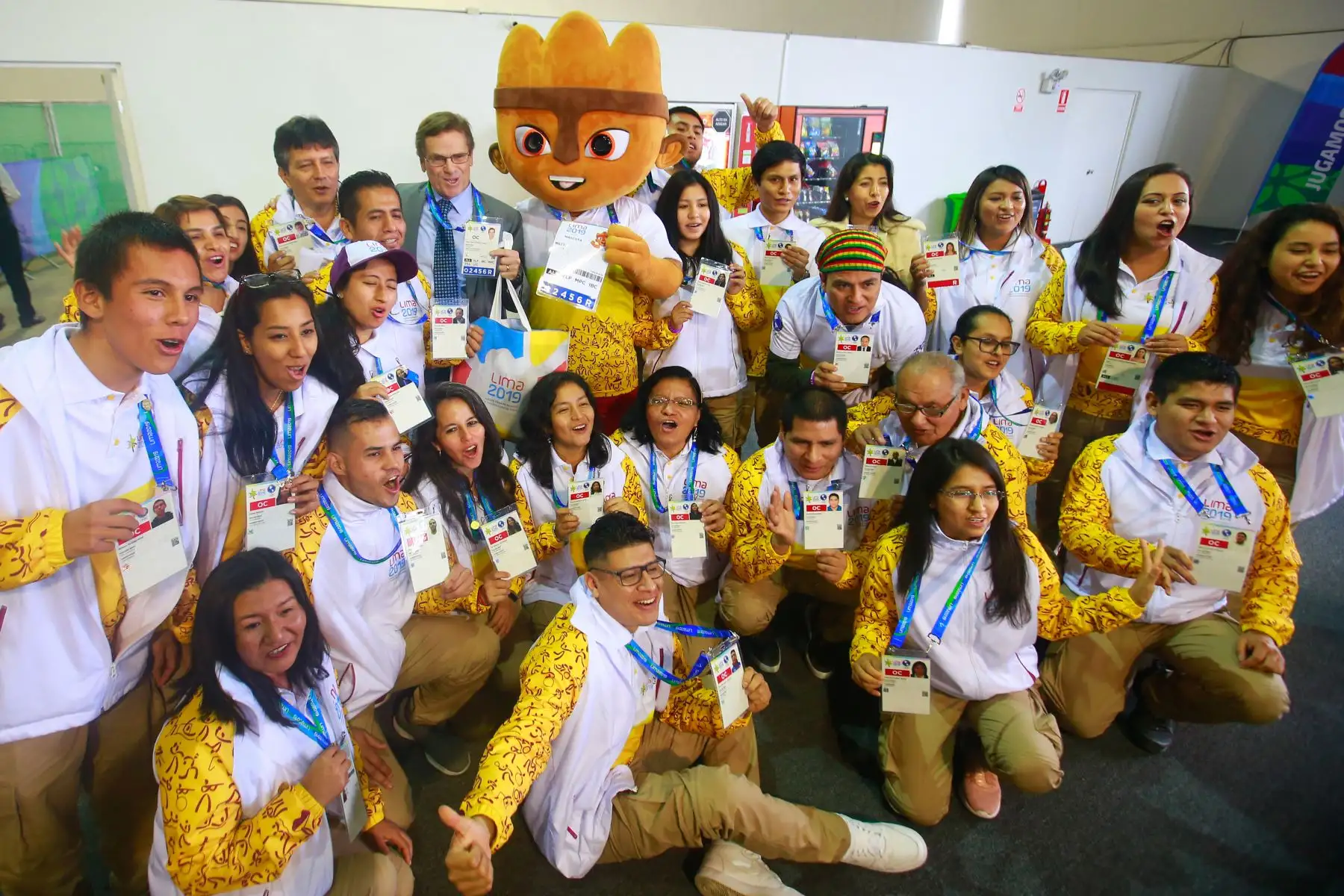 Inicio de operaciones del centro de acreditación y uniformes de Lima 2019. Foto: ANDINA/Héctor Vinces