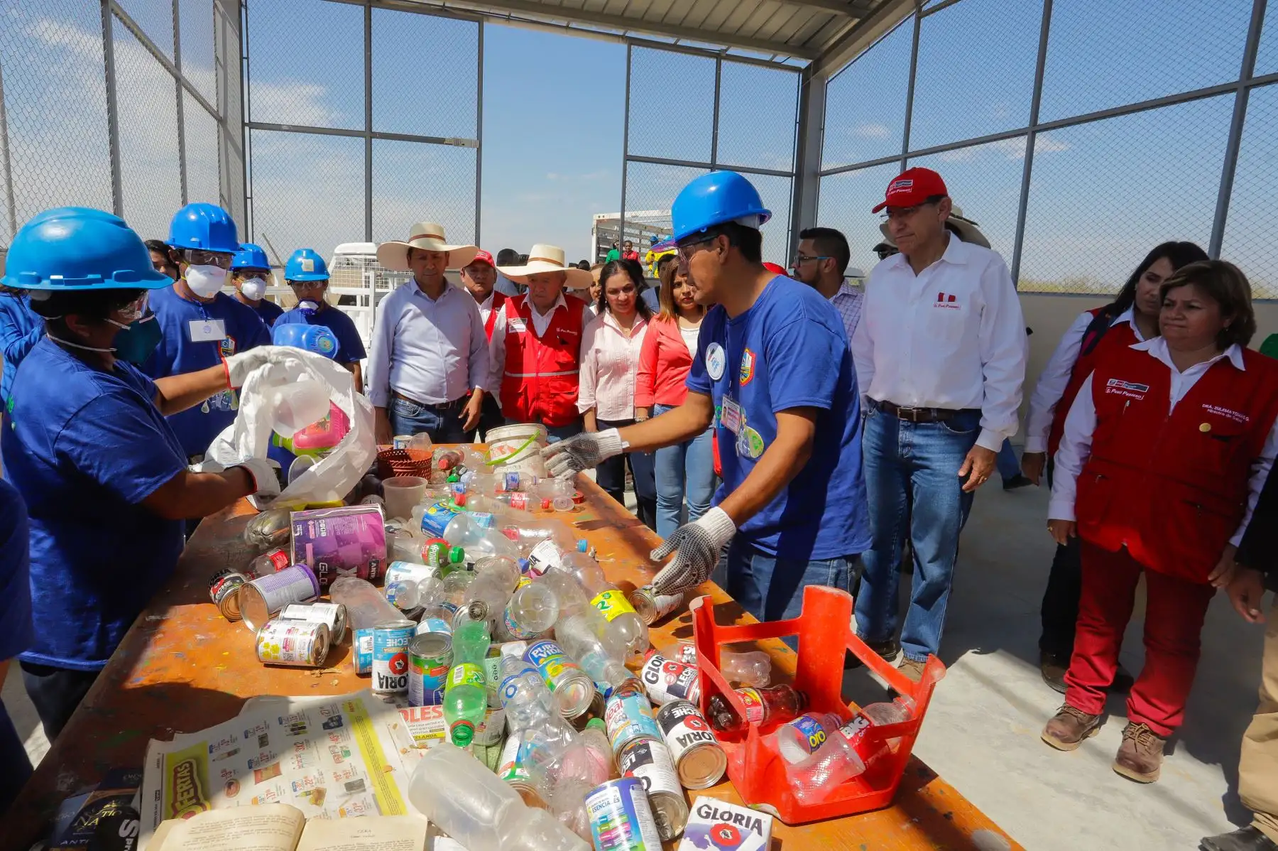 Presidente Martin Vizcarra entregó la Planta de Valorización y Relleno Sanitario de Sullana. Foto: ANDINA/Prensa Presidencia