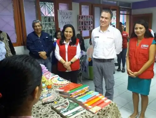 Jefe de gabinete, Salvador del Solar, y ministra de la Mujer, Gloria Montenegro, realizaron visita de trabajo en Iquitos.