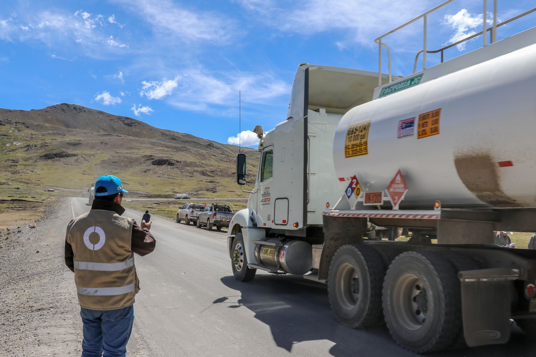 Camión sufre vuelco y provoca derrame de concentrado de cobre en Cusco, reportó el OEFA.