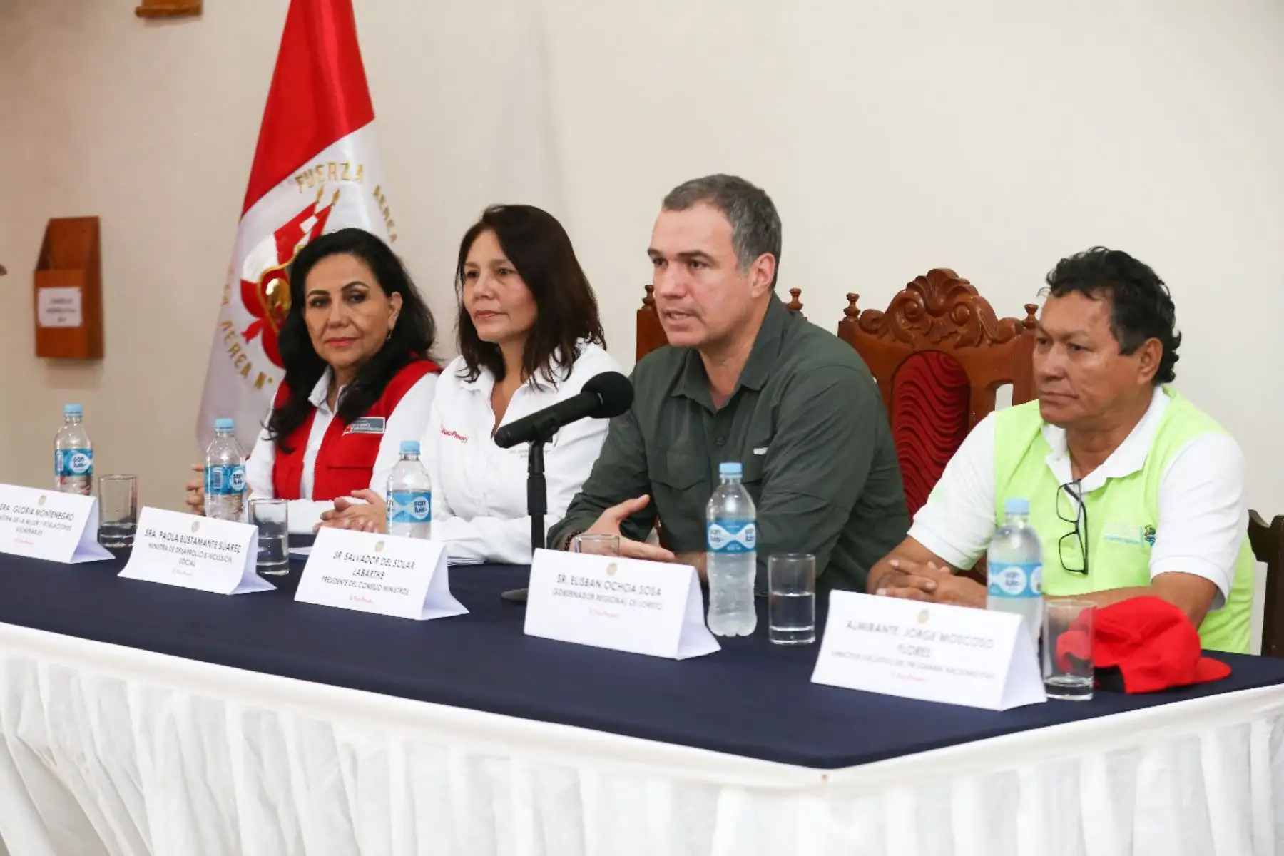 El presidente del Consejo de Ministros, Salvador del Solar, supervisó la atención que brinda el programa Qali Warma en la institución educativa “Virgen de las Mercedes”, en Iquitos.Foto: ANDINA/PCM
