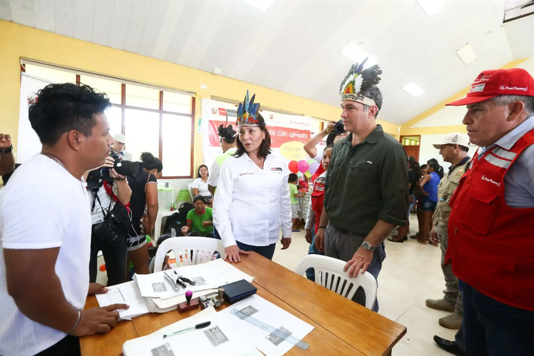 El presidente del Consejo de Ministros, Salvador del Solar, supervisó la atención que brinda el programa Qali Warma en la institución educativa “Virgen de las Mercedes”, en Iquitos.Foto: ANDINA/PCM