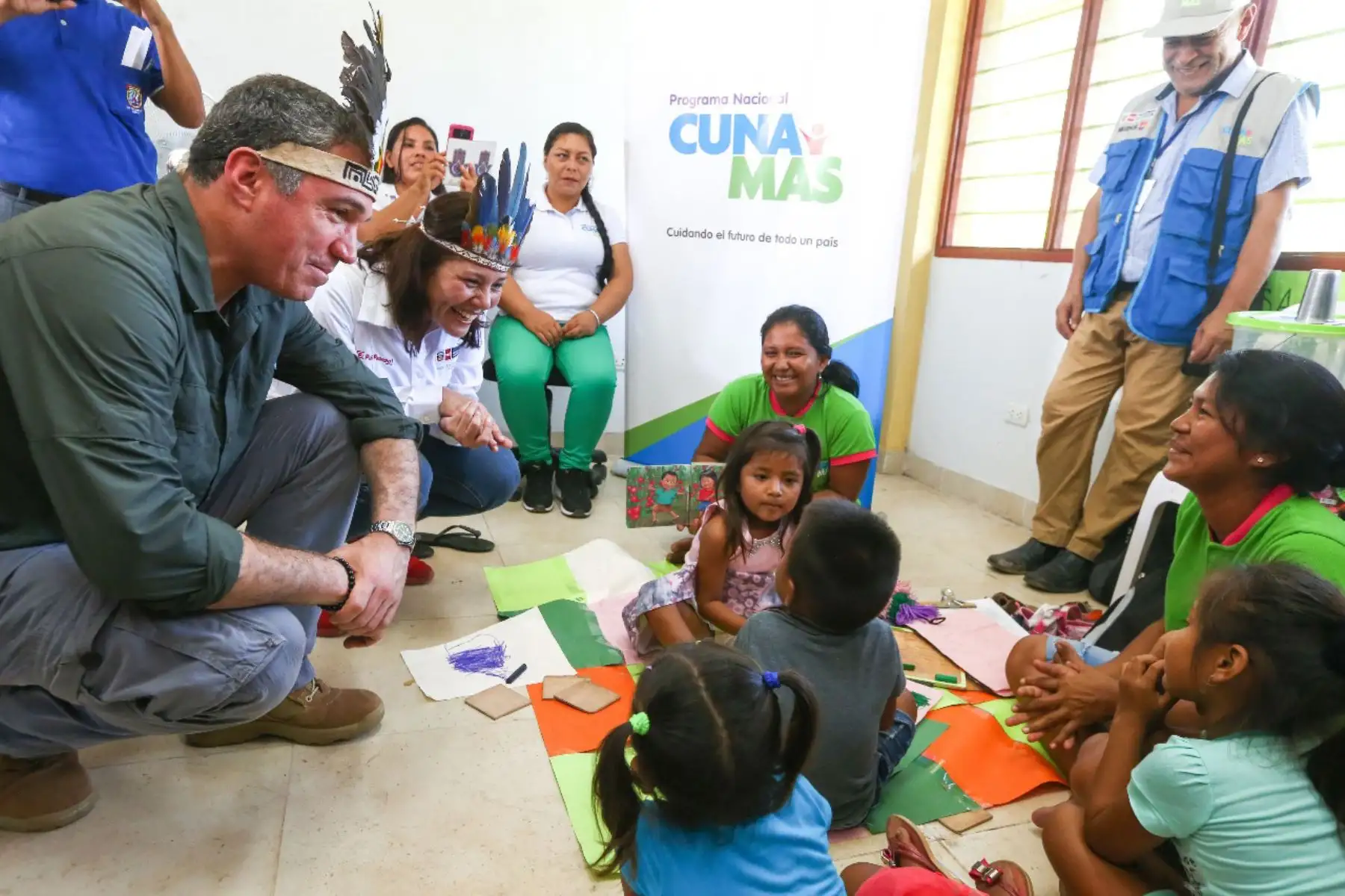 El presidente del Consejo de Ministros, Salvador del Solar, supervisó la atención que brinda el programa Qali Warma en la institución educativa “Virgen de las Mercedes”, en Iquitos.Foto: ANDINA/PCM