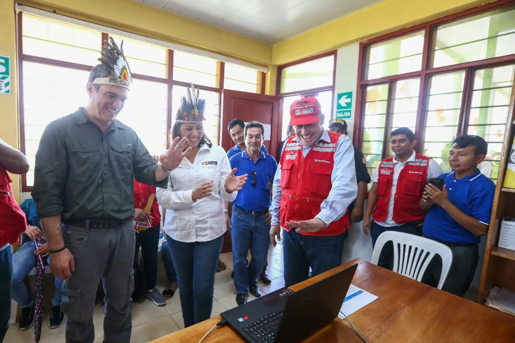 El presidente del Consejo de Ministros, Salvador del Solar, supervisó la atención que brinda el programa Qali Warma en la institución educativa “Virgen de las Mercedes”, en Iquitos.Foto: ANDINA/PCM