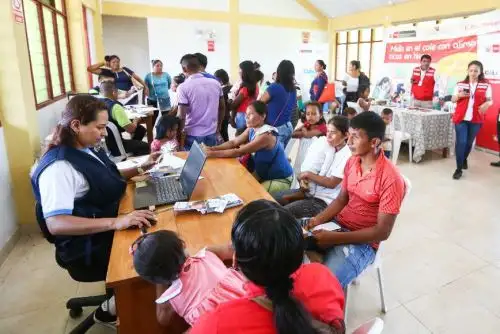 Premier Del Solar y ministra Bustamante inauguraron el Tambo Mario Rivera, uno de los cuatro nuevos Tambos del programa PAÍS en la región Loreto.