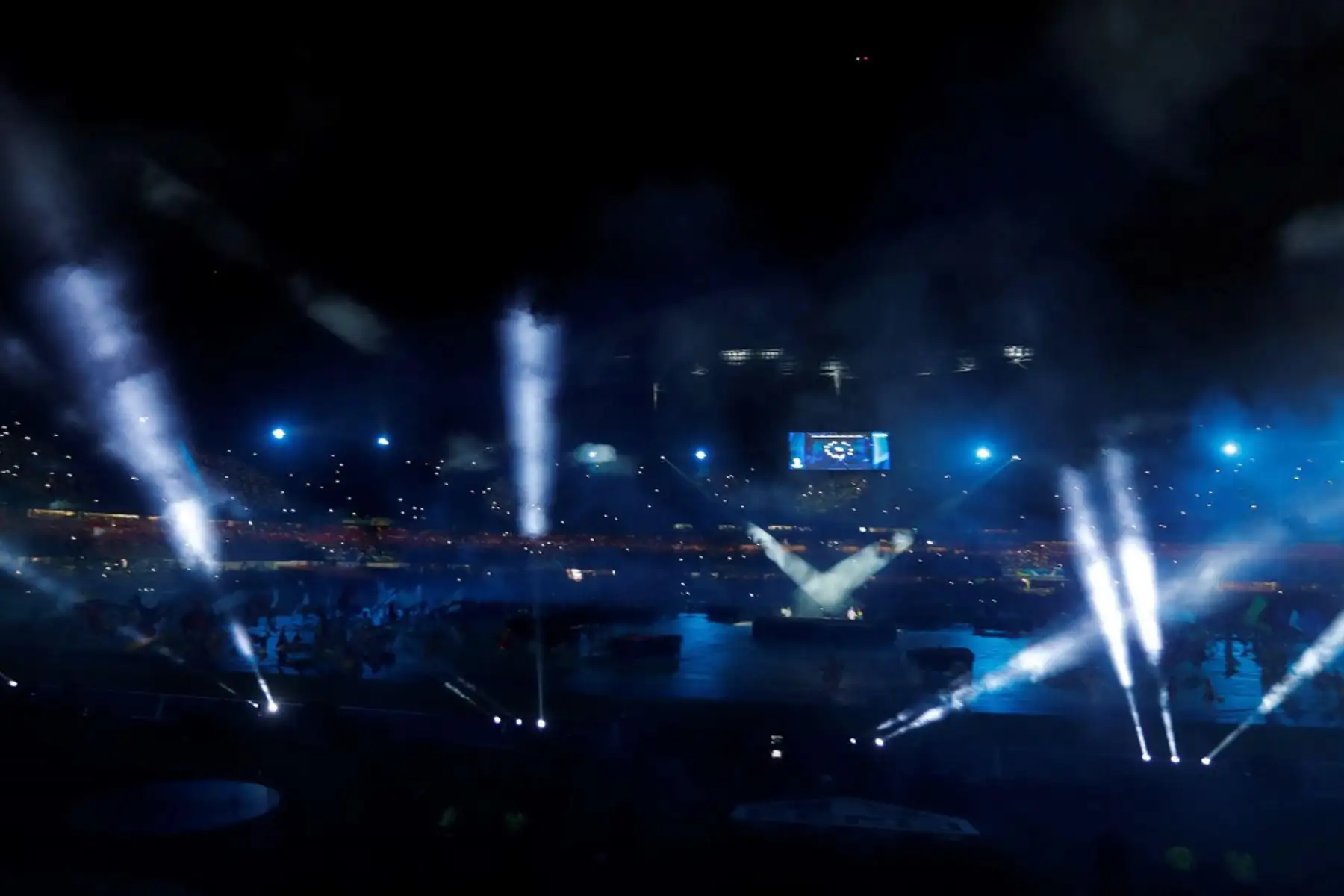 Ceremonia de inauguración de la Copa América 2019. Foto: AFP
