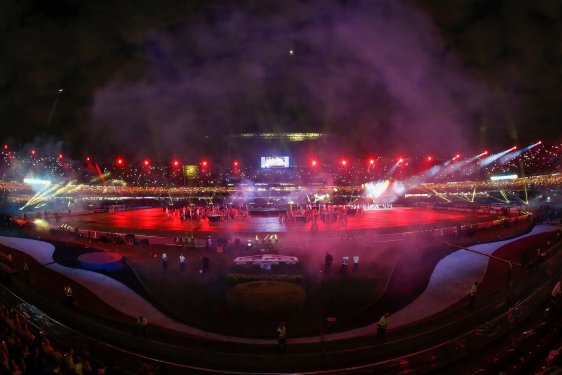 Ceremonia de inauguración de la Copa América 2019. Foto: AFP