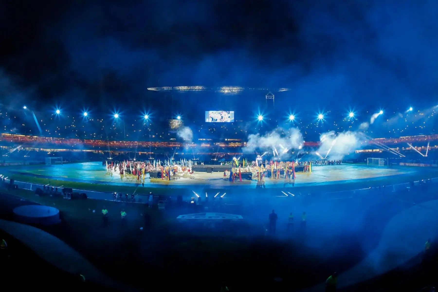 Ceremonia de inauguración de la Copa América 2019. Foto: AFP