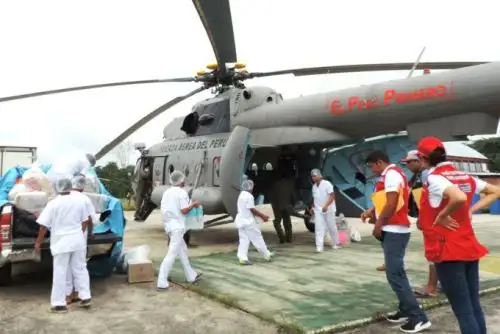 Qali Warma traslada 63 toneladas de alimentos por vía aérea para comunidades fronterizas en la región Amazonas.