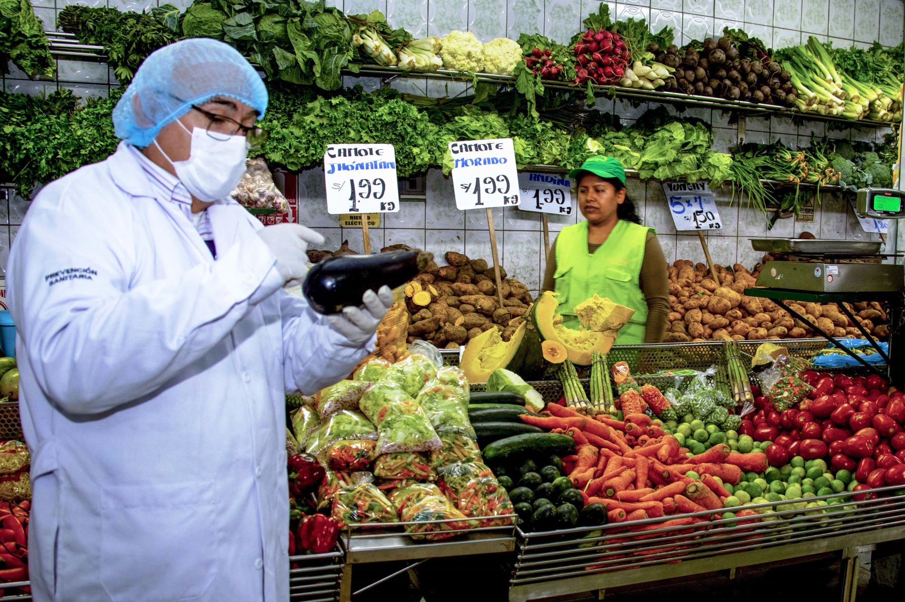 Guillain Barré: inspeccionan restaurantes, mercados y bodegas en Lima. Foto: ANDINA/Difusión.