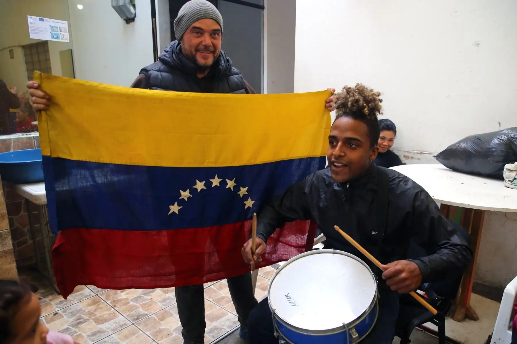 Expectativa en hinchas venezonalos previo al partido entre Perú y Venezuela por la Copa América.
Foto: ANDINA/Vidal Tarqui