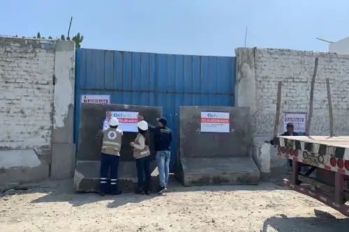 OEFA clausura establecimiento industrial pesquero por afectar mar de Chimbote, en Áncash.