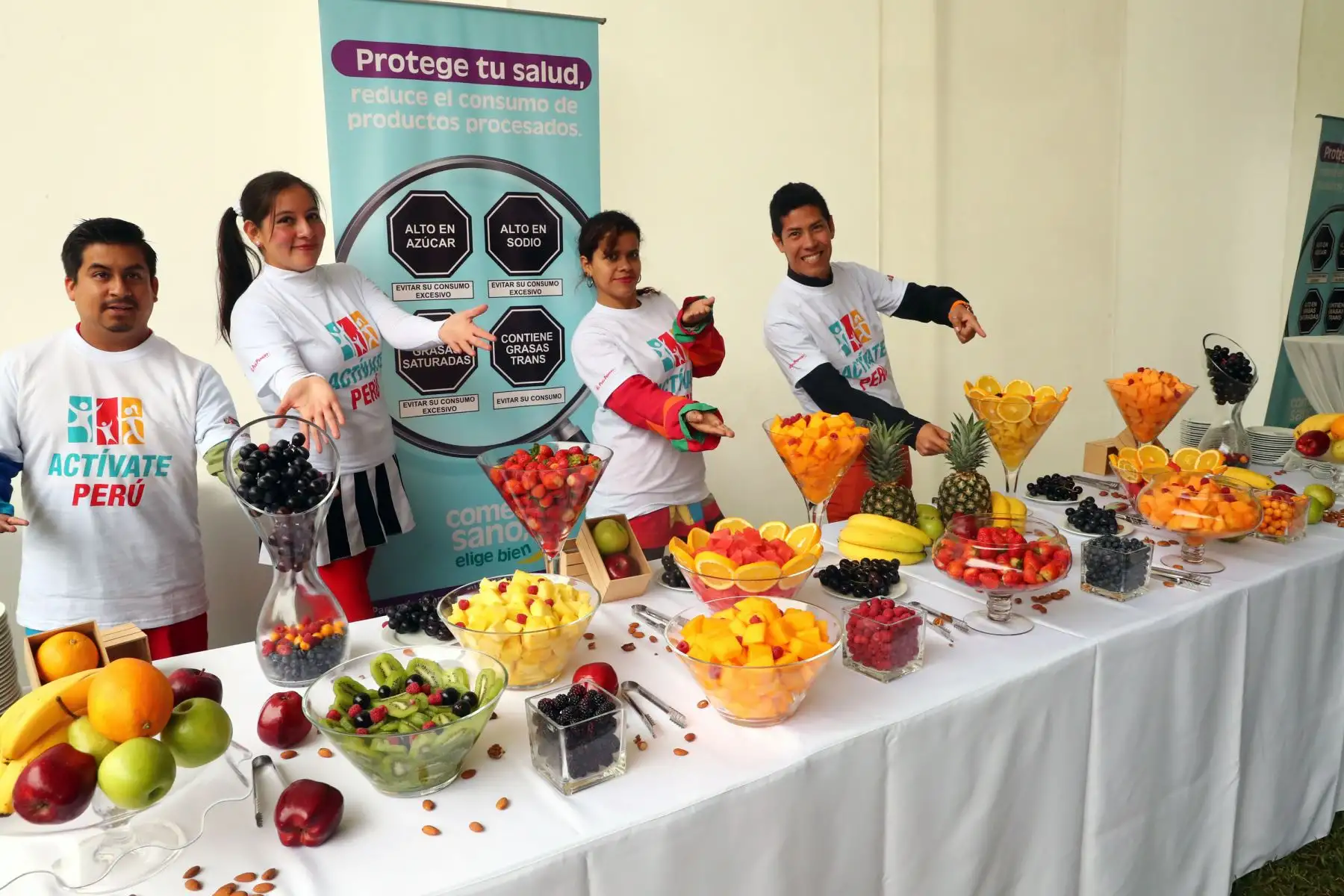 El ministerio de Salud presentó los índices de malnutrición en el país y las estrategias para promover la alimentación saludable. Foto: ANDINA/Norman Córdova